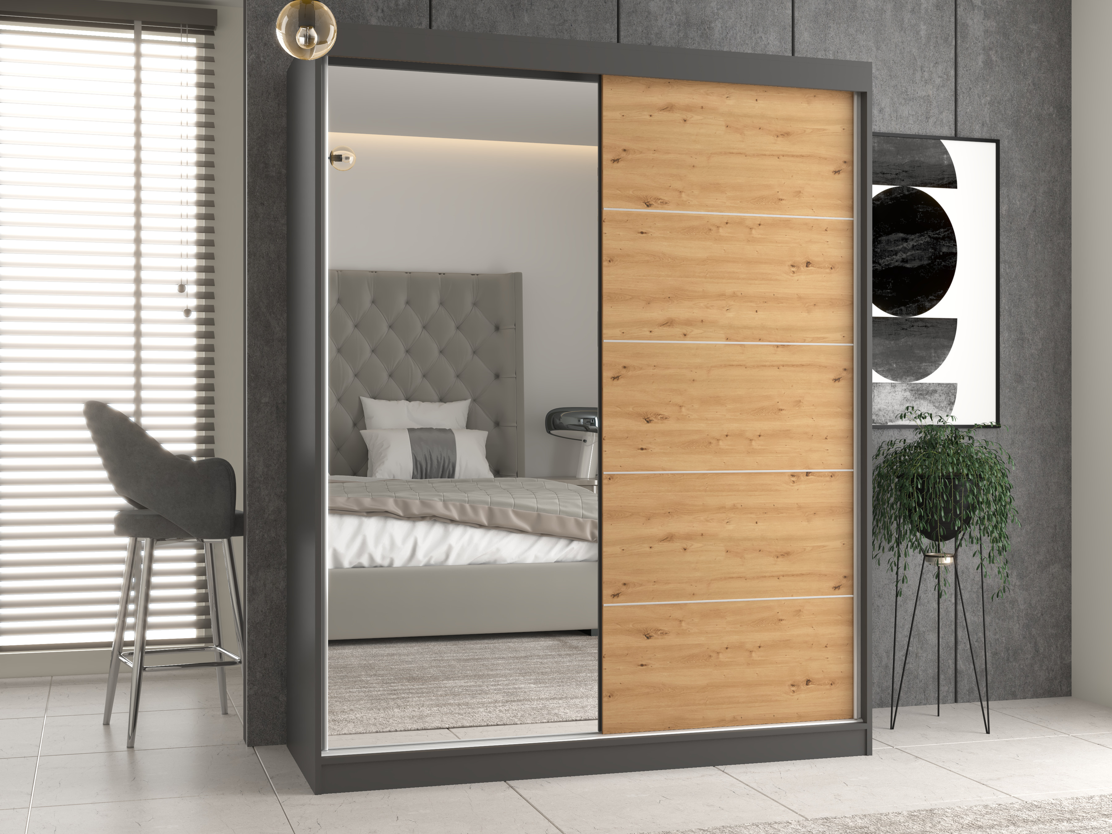 Kleiderschrank Mandeville 389