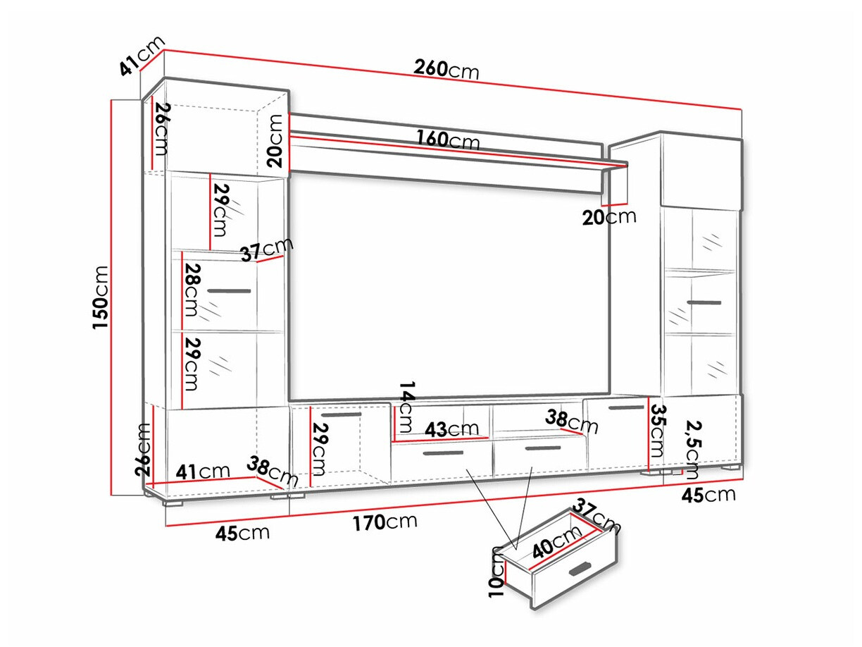 Wohnzimmer-Sets SD3355