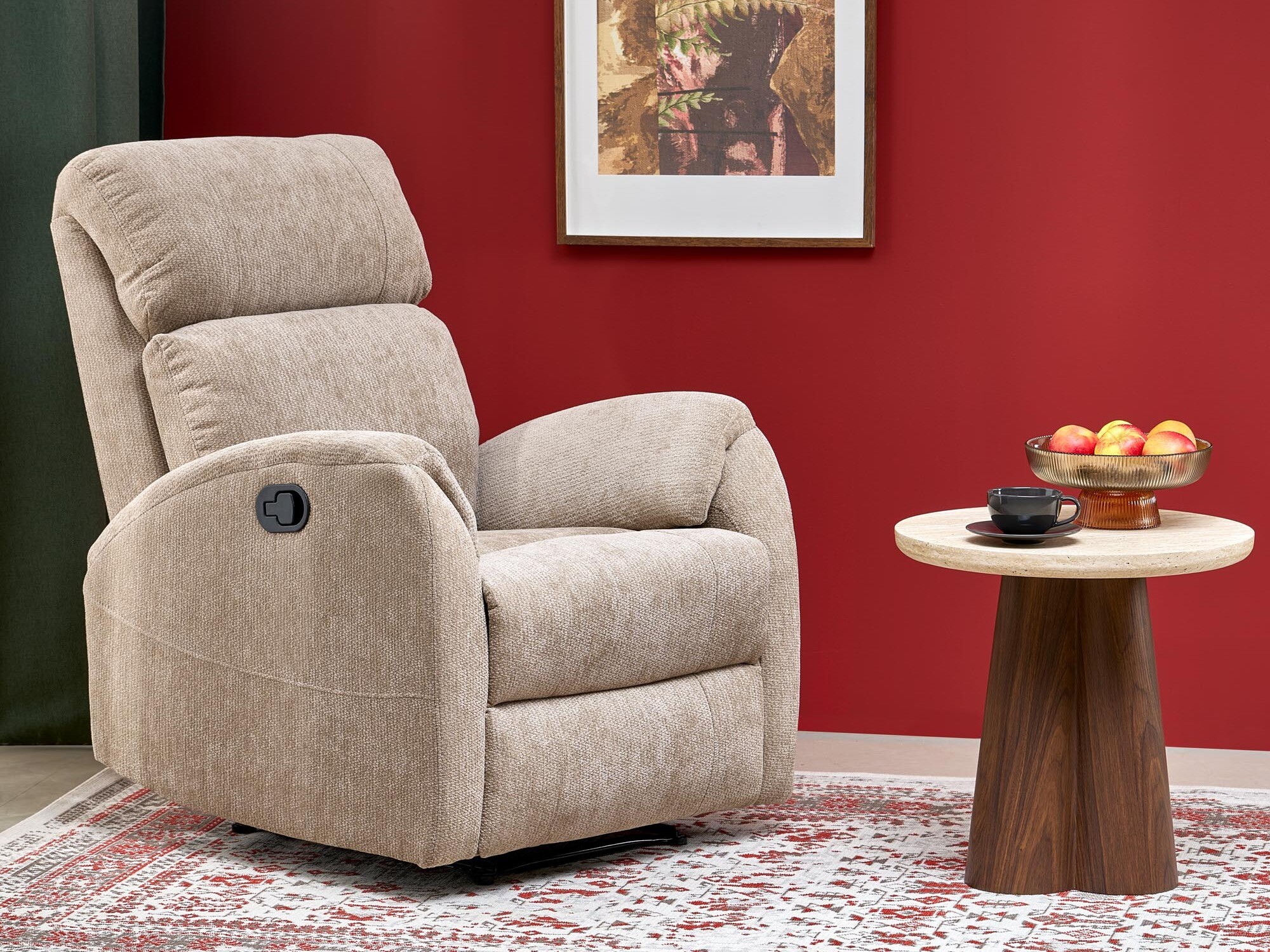 Sessel Liegesessel Houston 2198 (Beige)