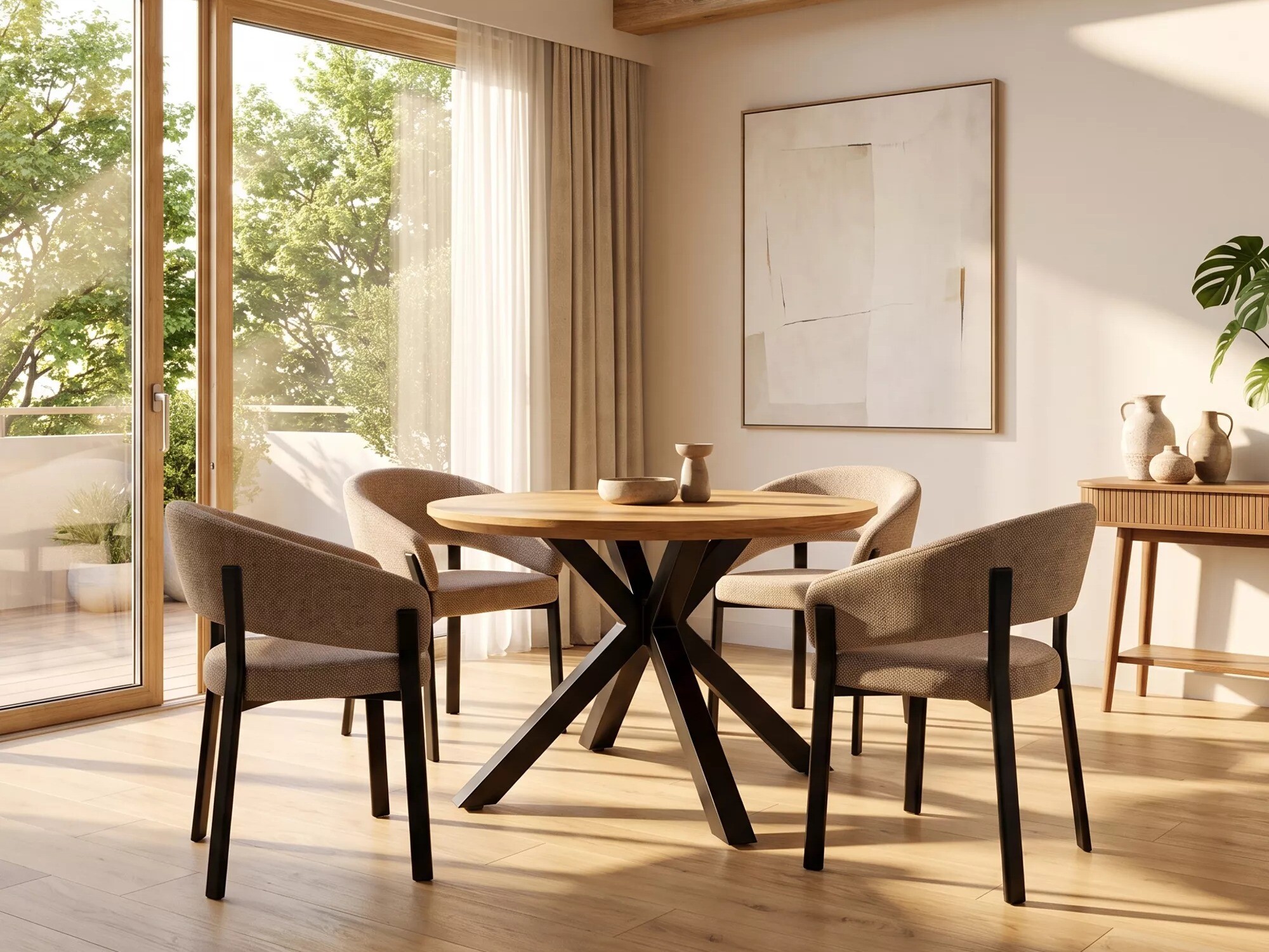 Stuhl Detroit 1047 (Beige)