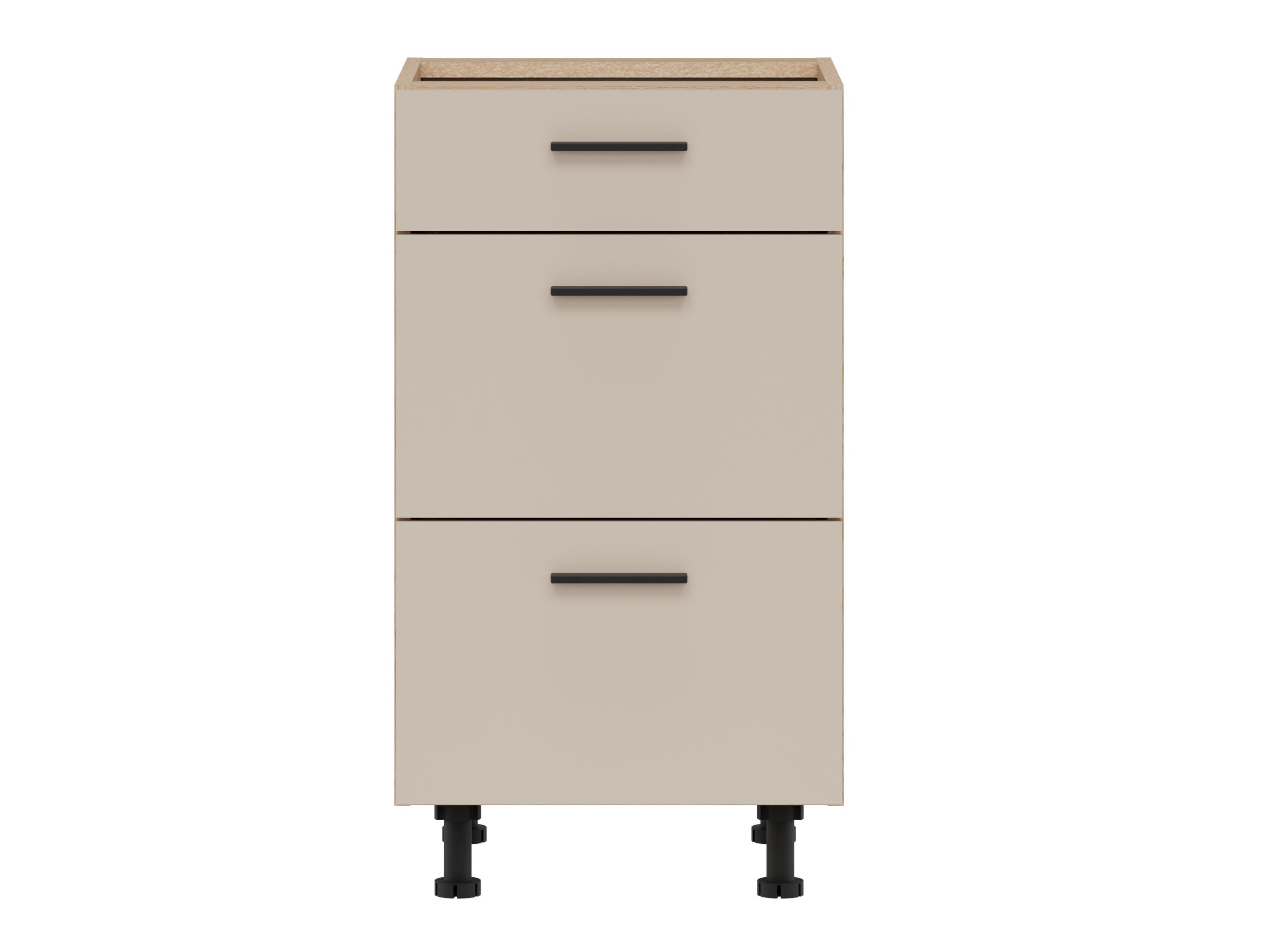 Modularer Schrank mit Schubladen Ati Cashmere 140