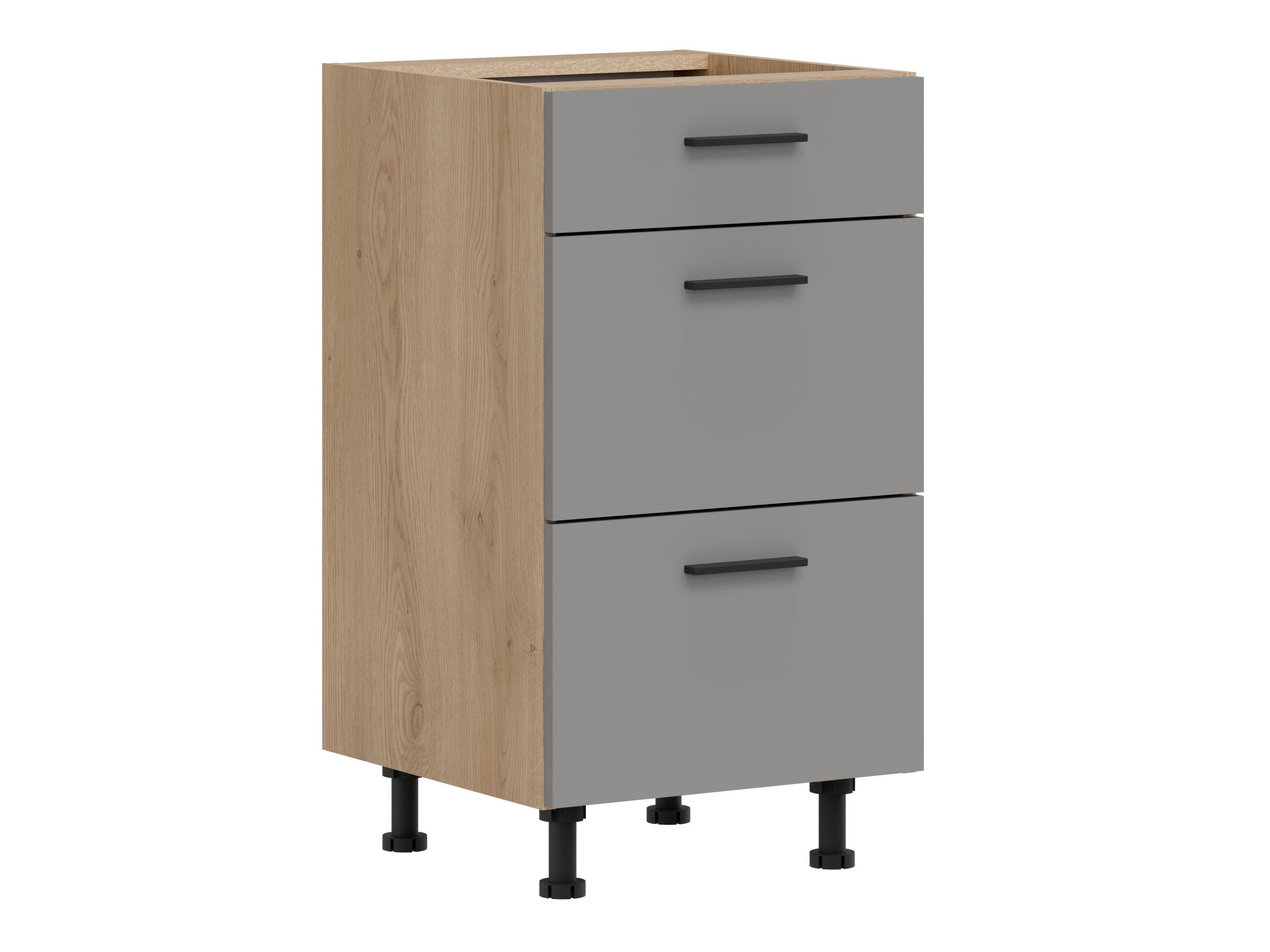 Modularer Schrank mit Schubladen Ati Grey Artisan 105