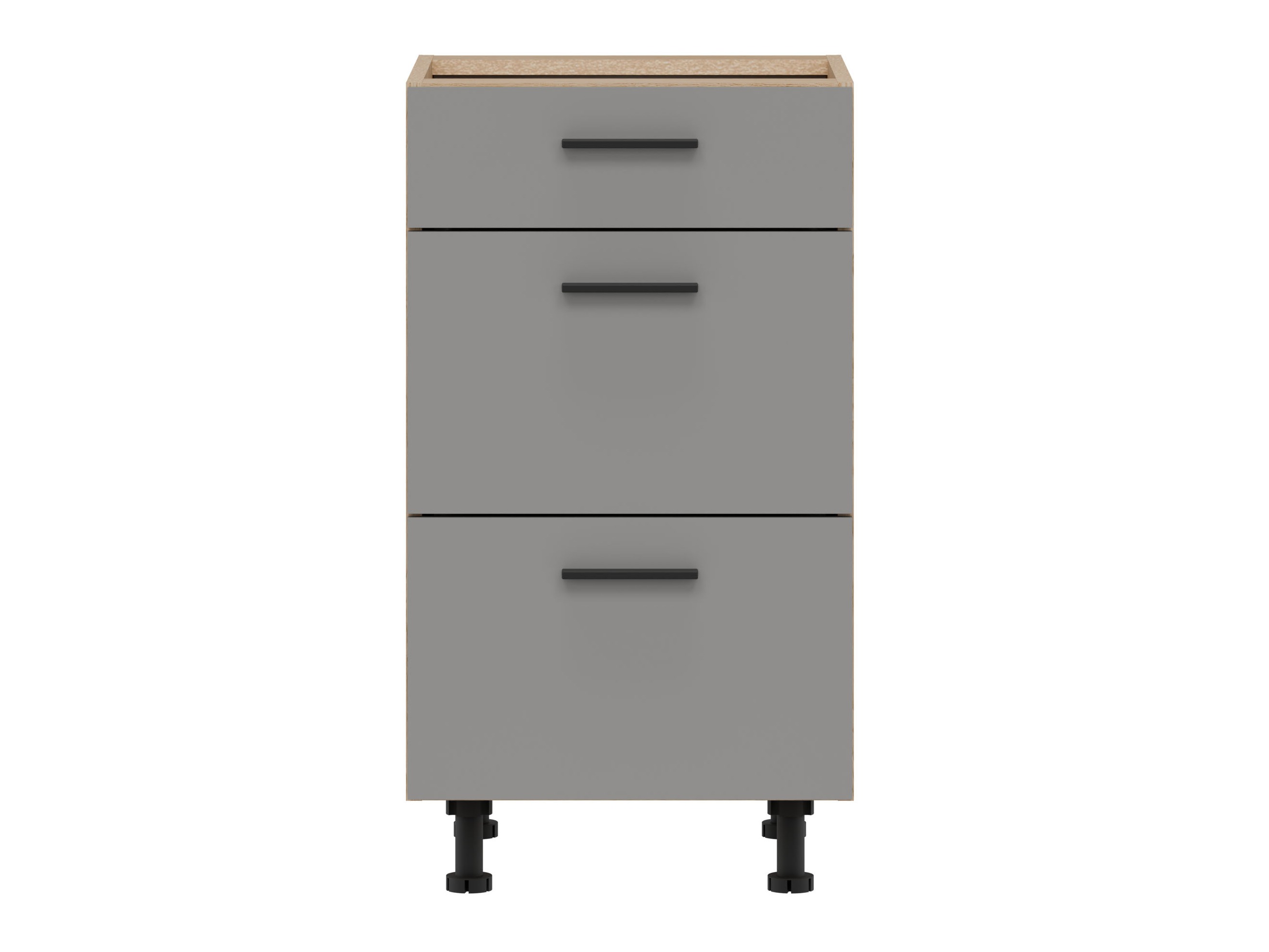Modularer Schrank mit Schubladen Ati Grey Artisan 105