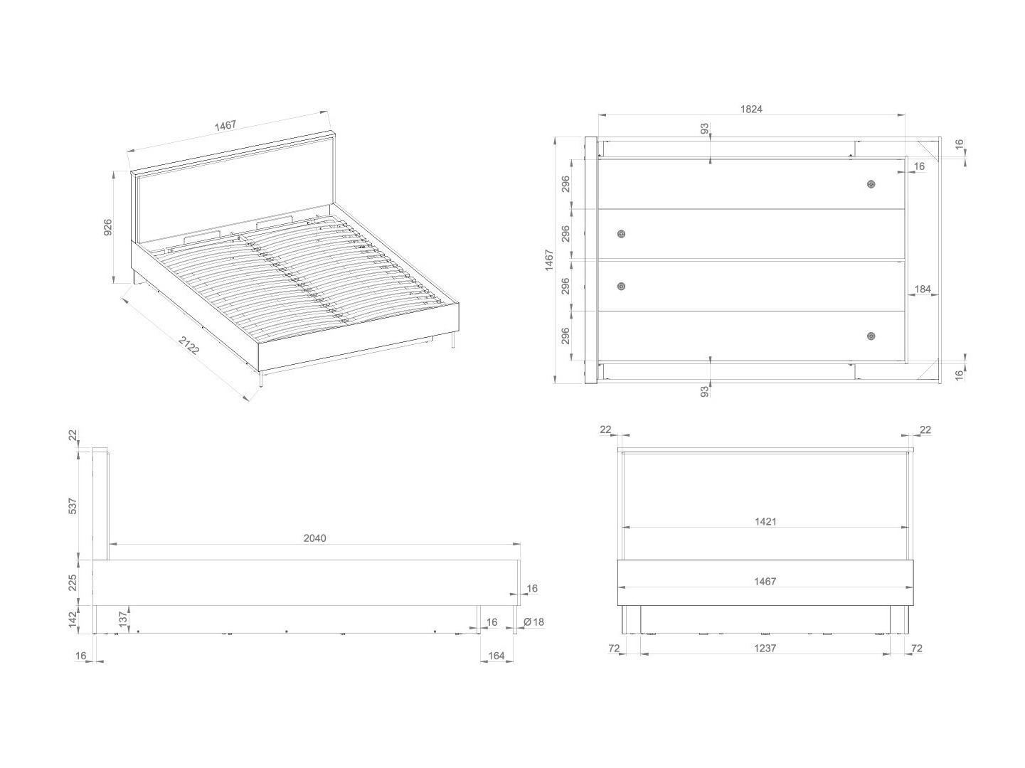 Bett Sermavi 140