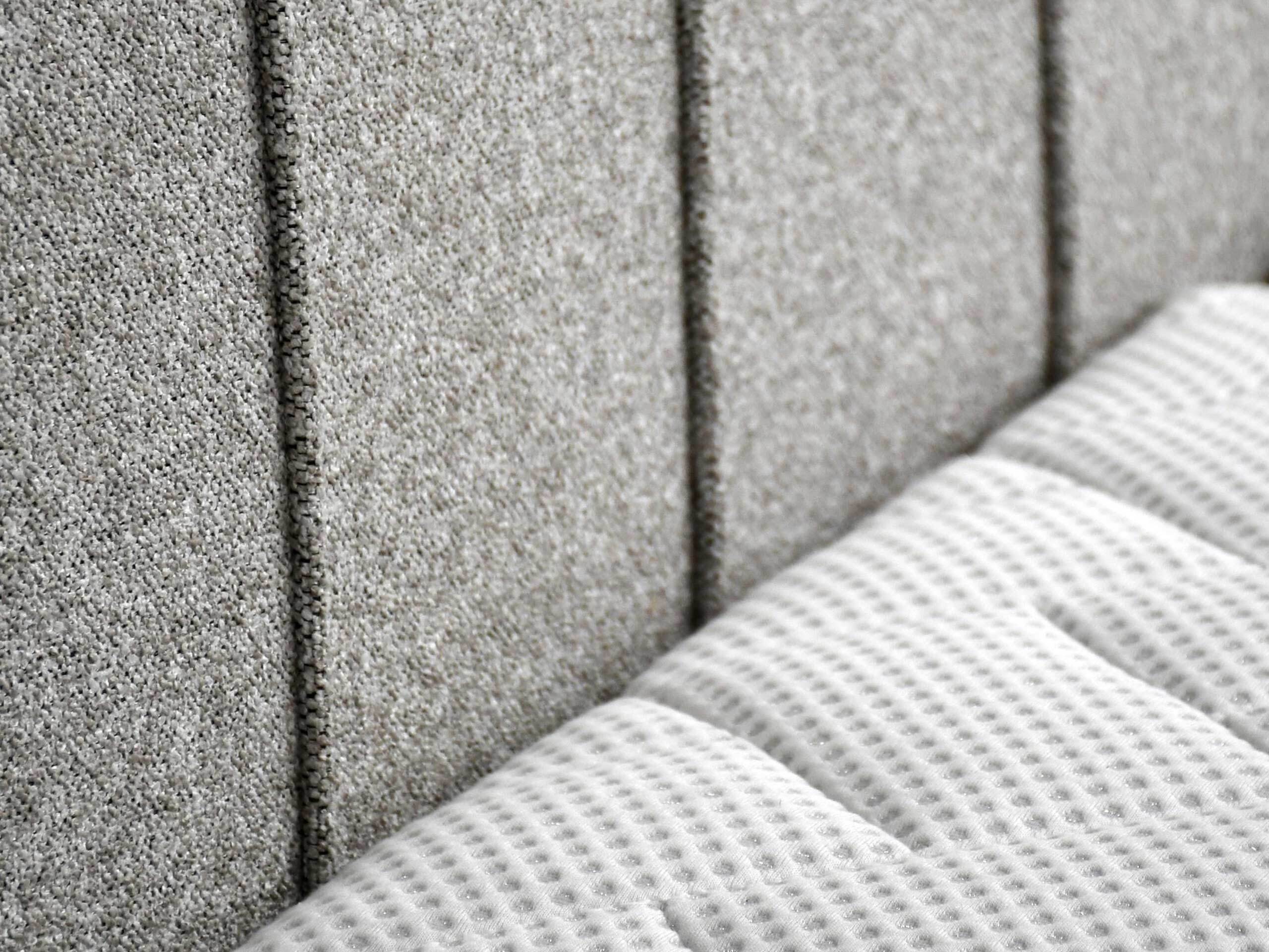 Boxspringbett Norman 127 (Graubraun)