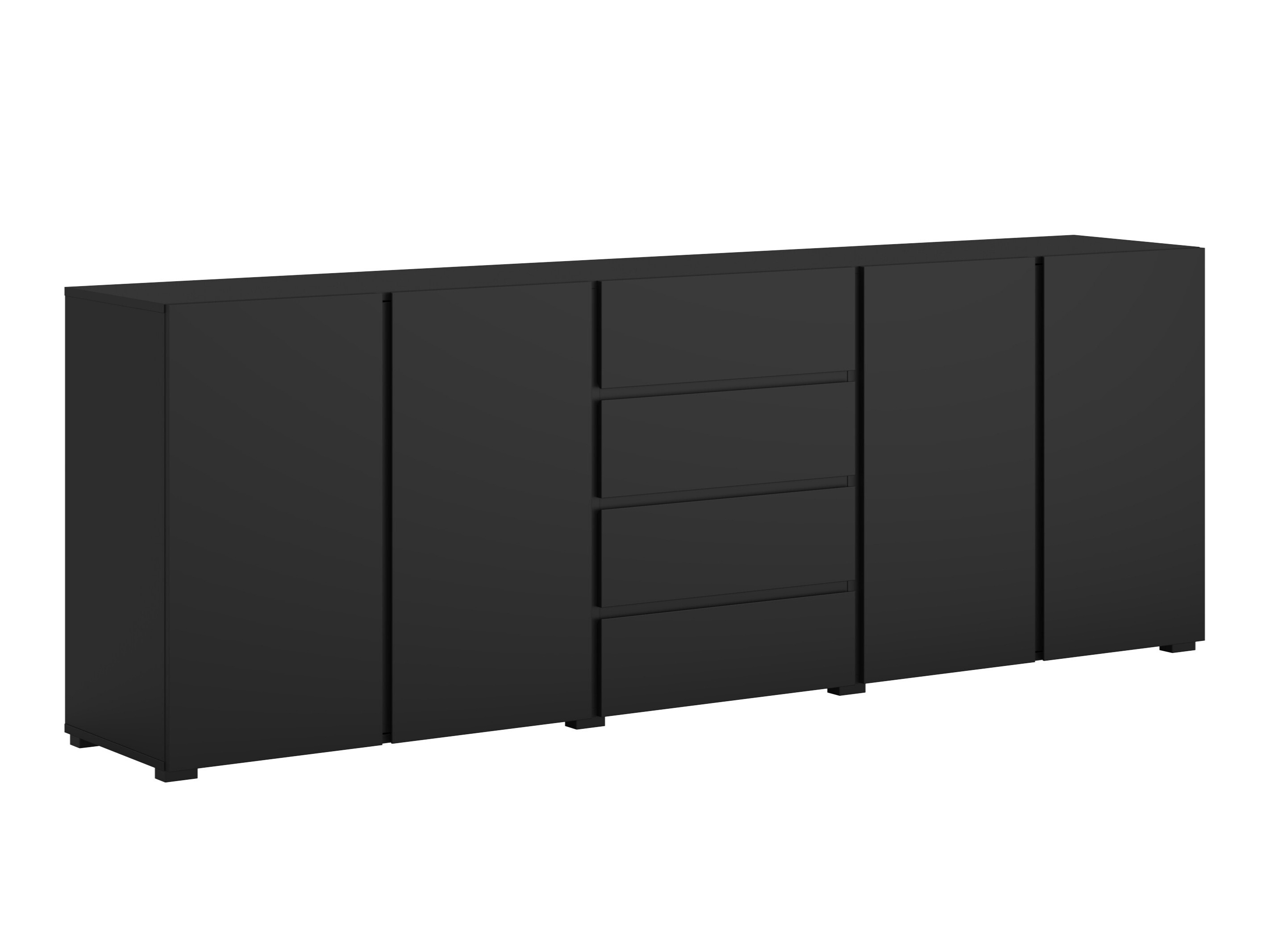 Kommoden Elbleve 105 (Schwarz)