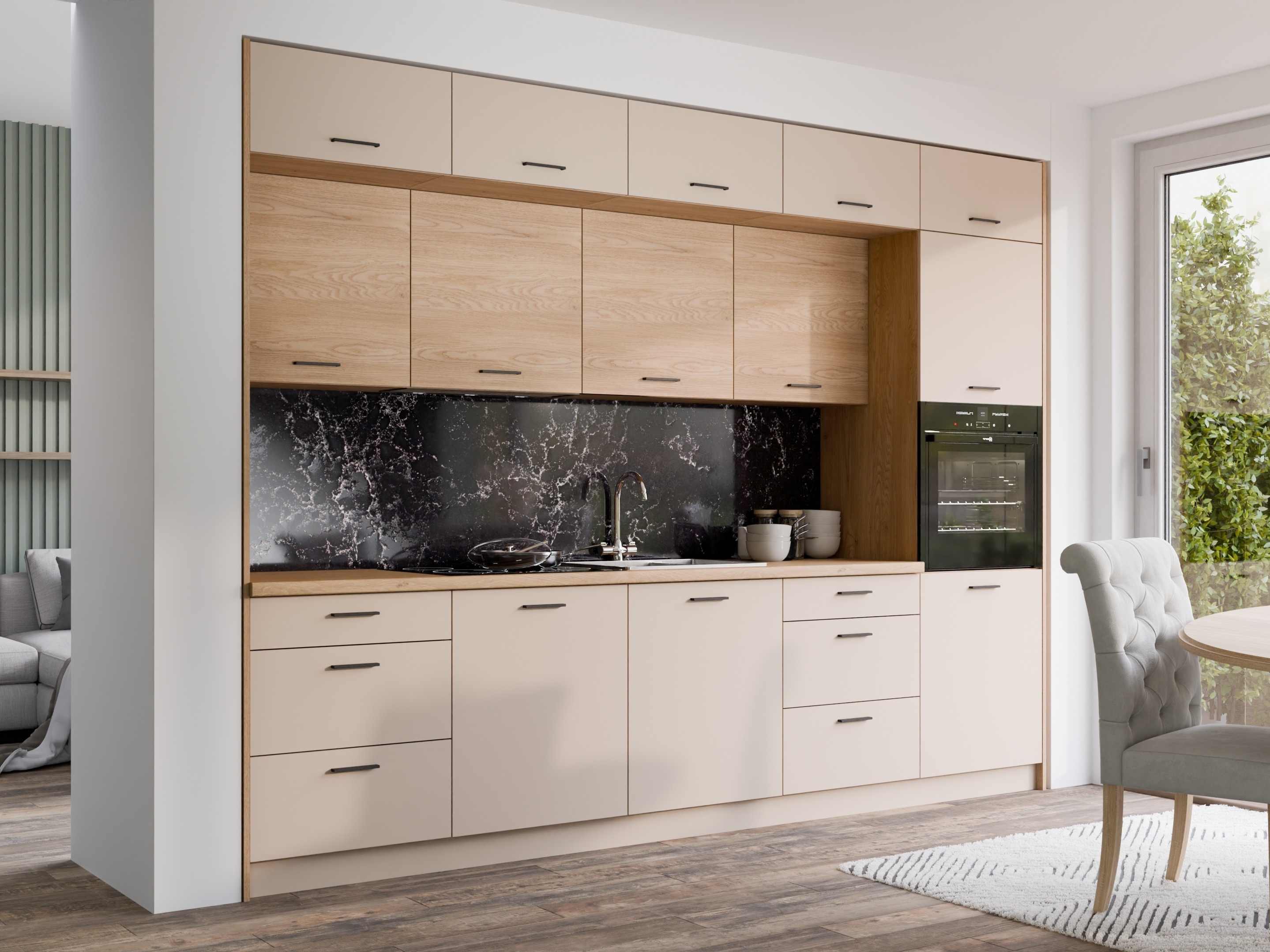 Modularer Schrank mit Türen Ati Cashmere 141