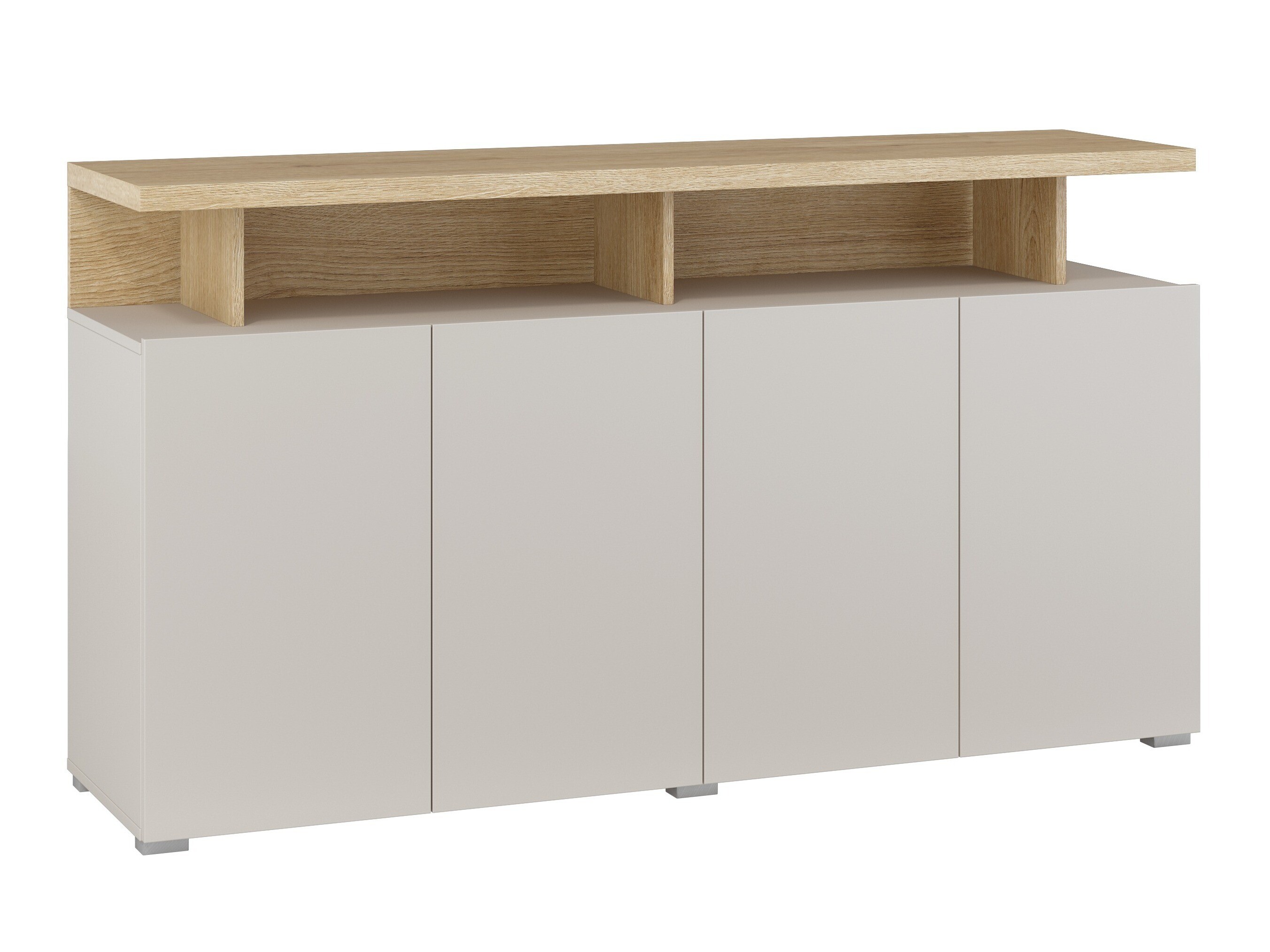 Sideboard Virvele 100 (Kaschmir + Eiche hell)