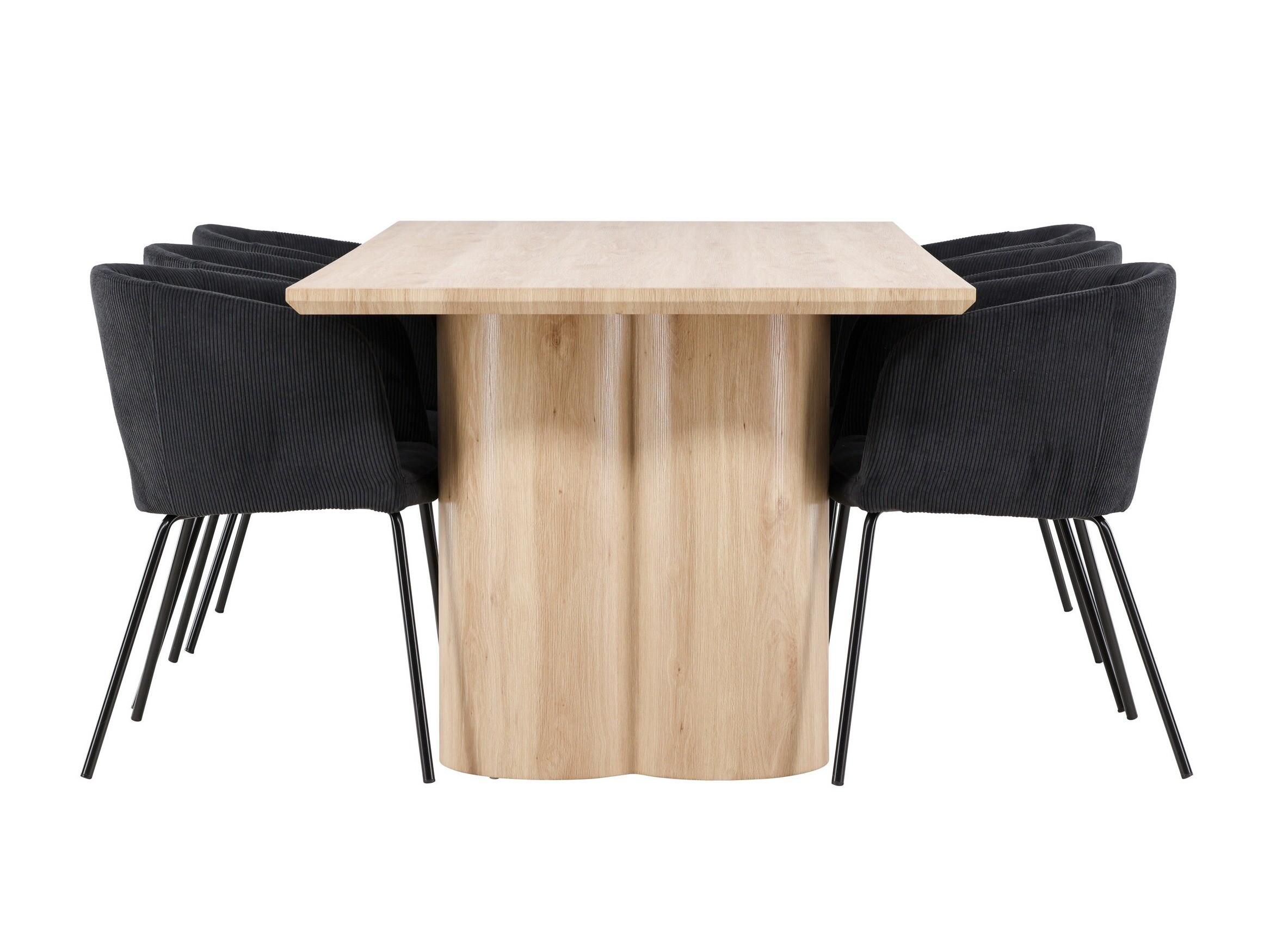 Essgruppe Dallas 5181 (Helles Holz)