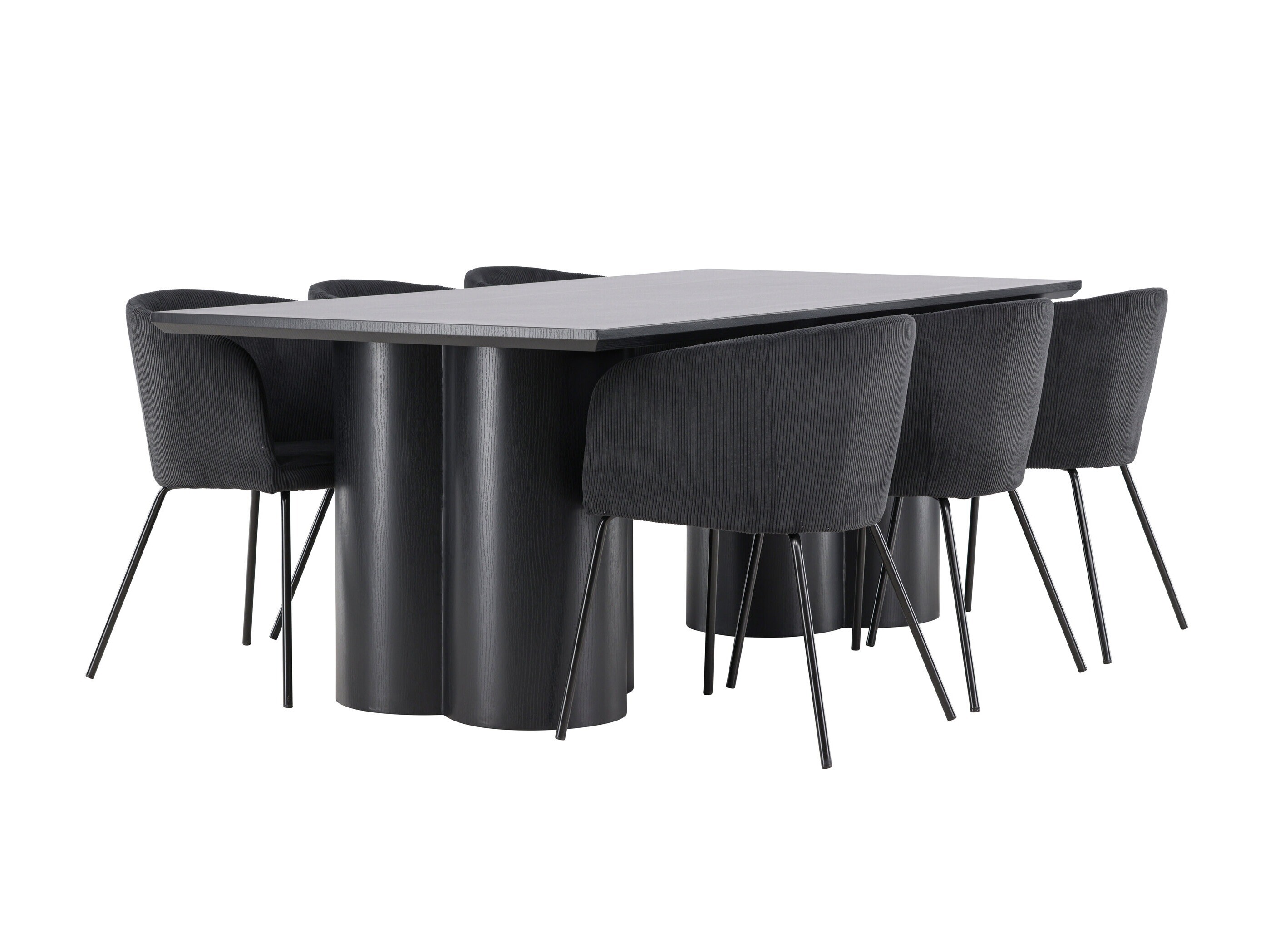 Essgruppe Dallas 5181 (Schwarz)