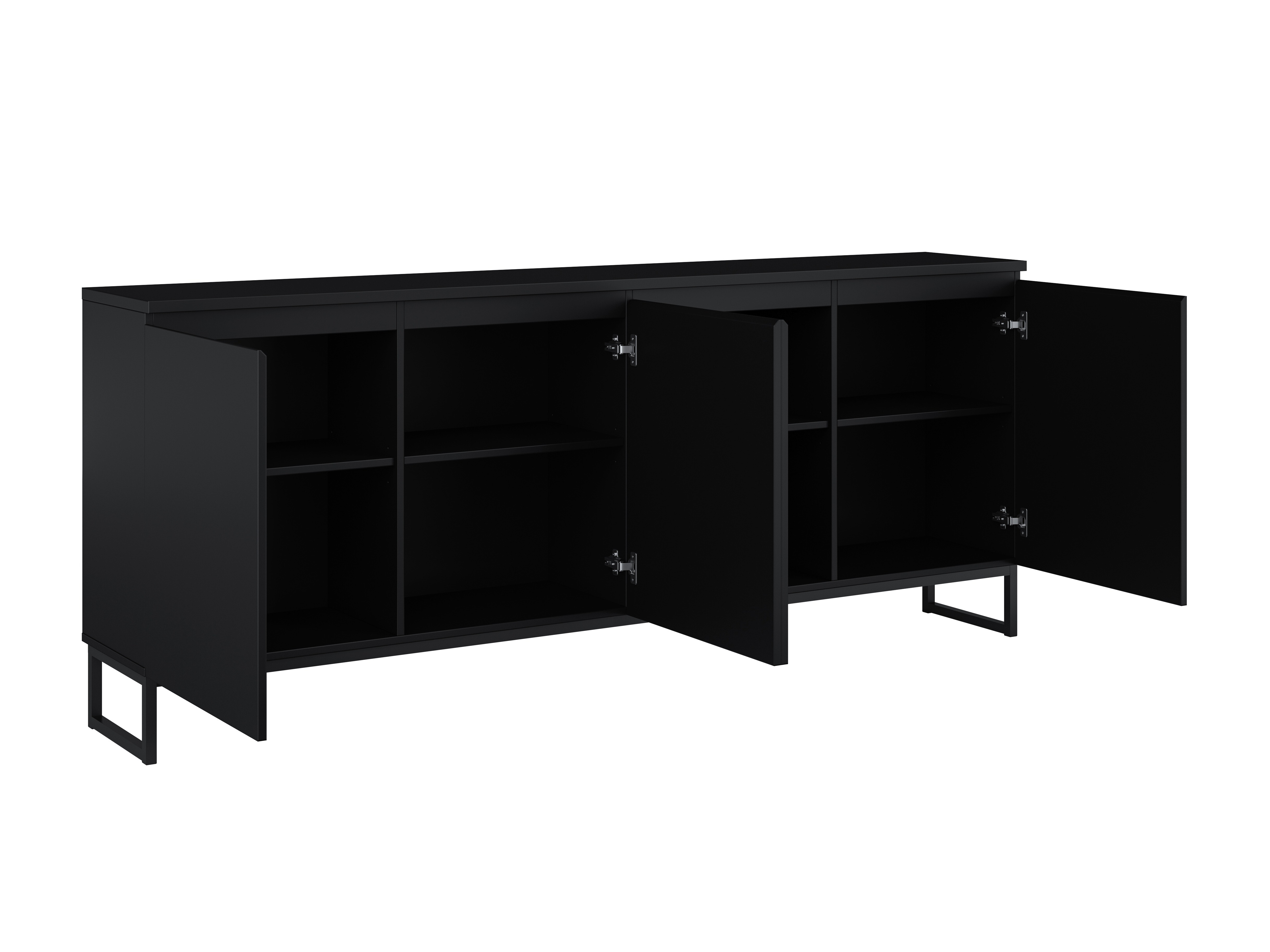 Sideboard Velsora 100 (Schwarz)