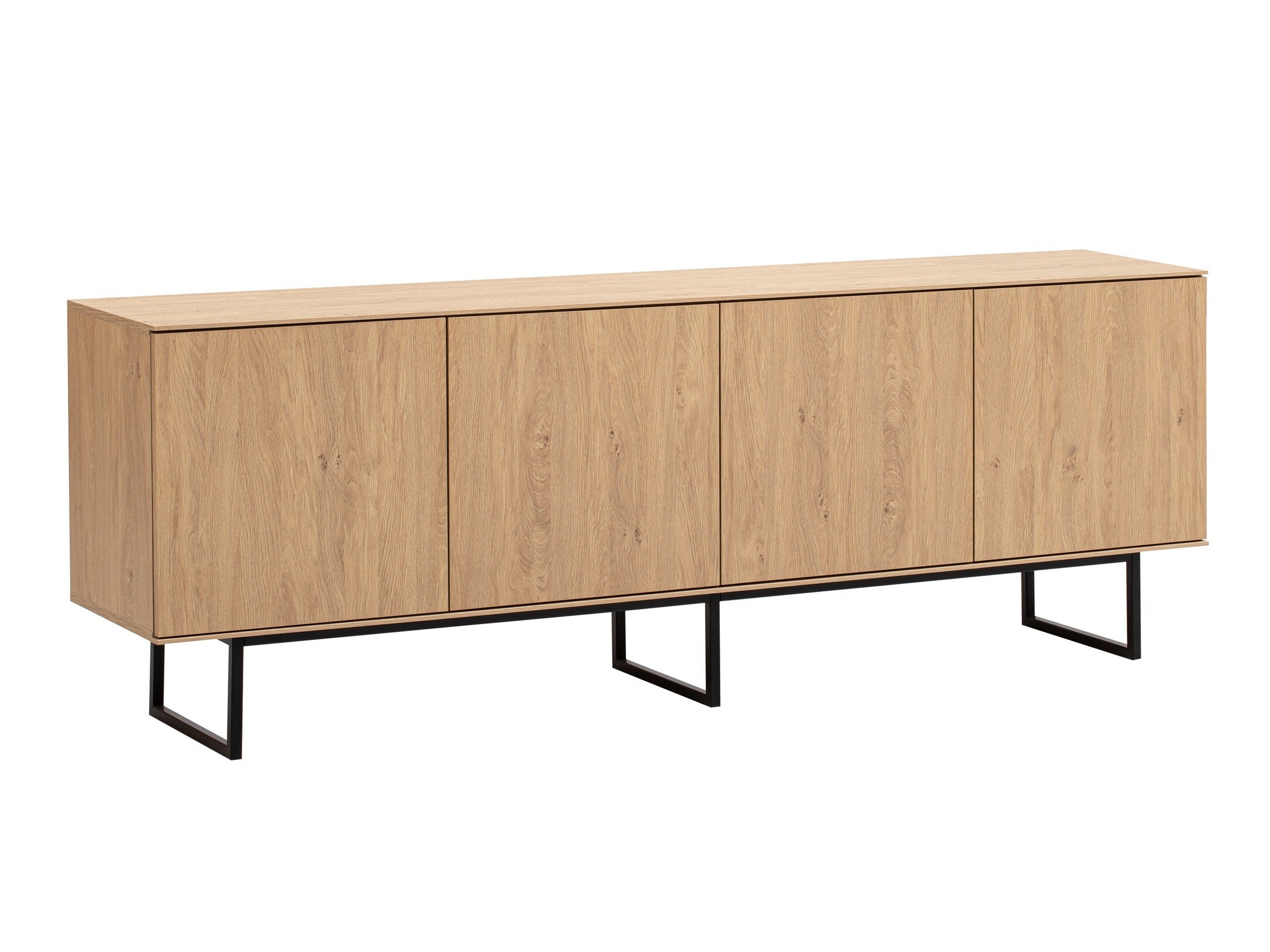 TV-Möbel Bentesa 114 (Eichenholzoptik)