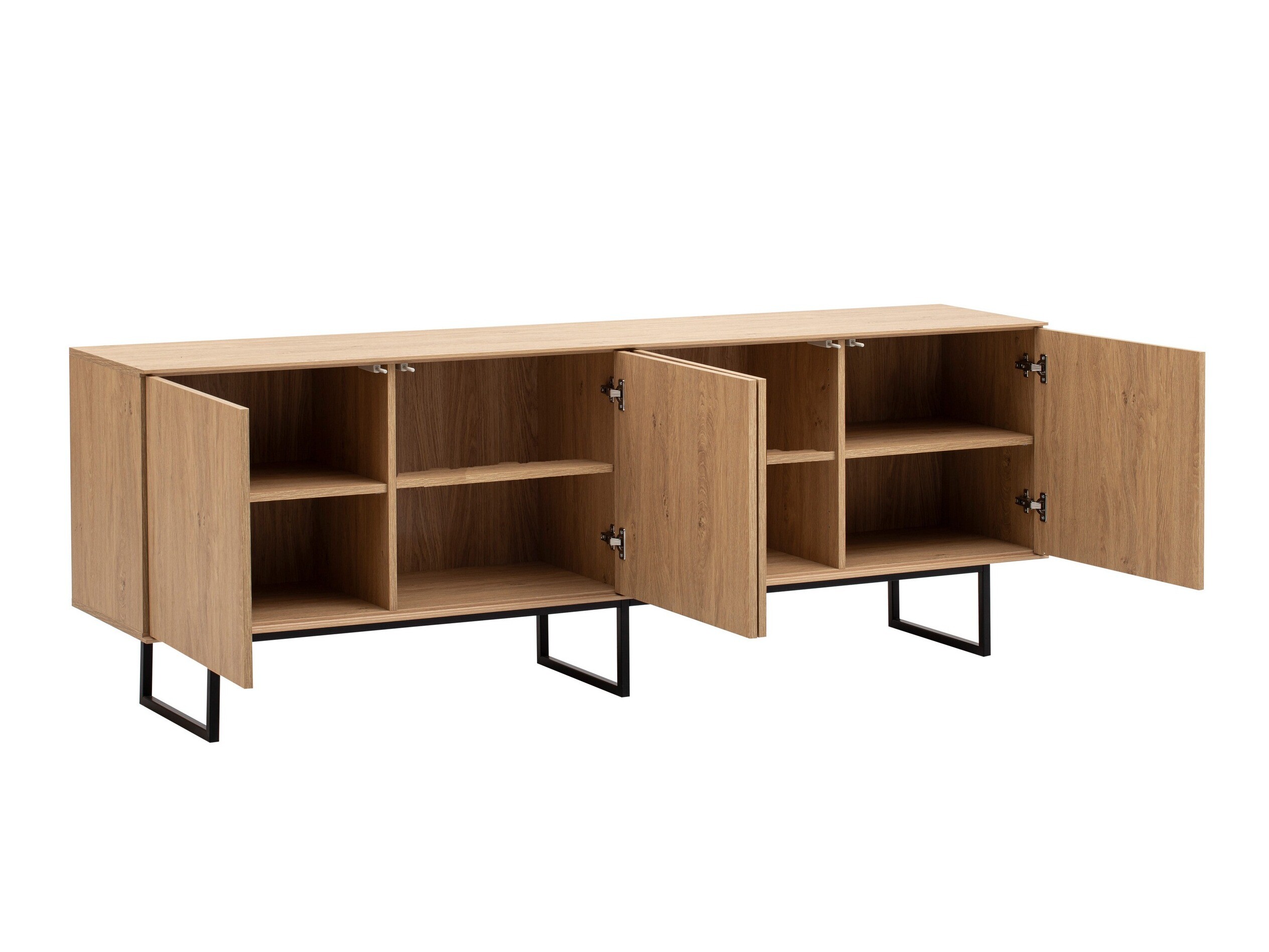 TV-Möbel Bentesa 114 (Eichenholzoptik)