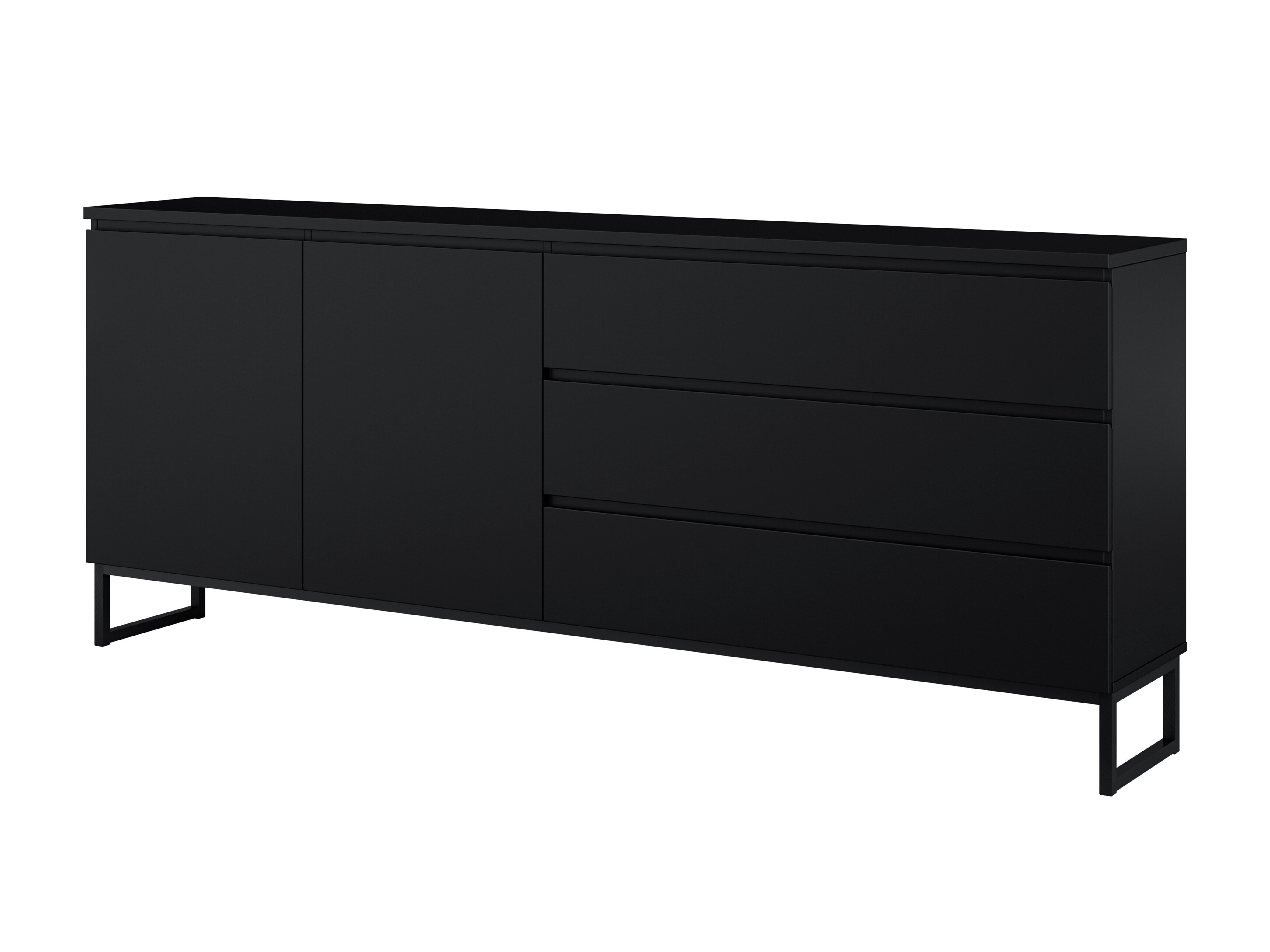 Kommoden Velsora 103 (Schwarz)