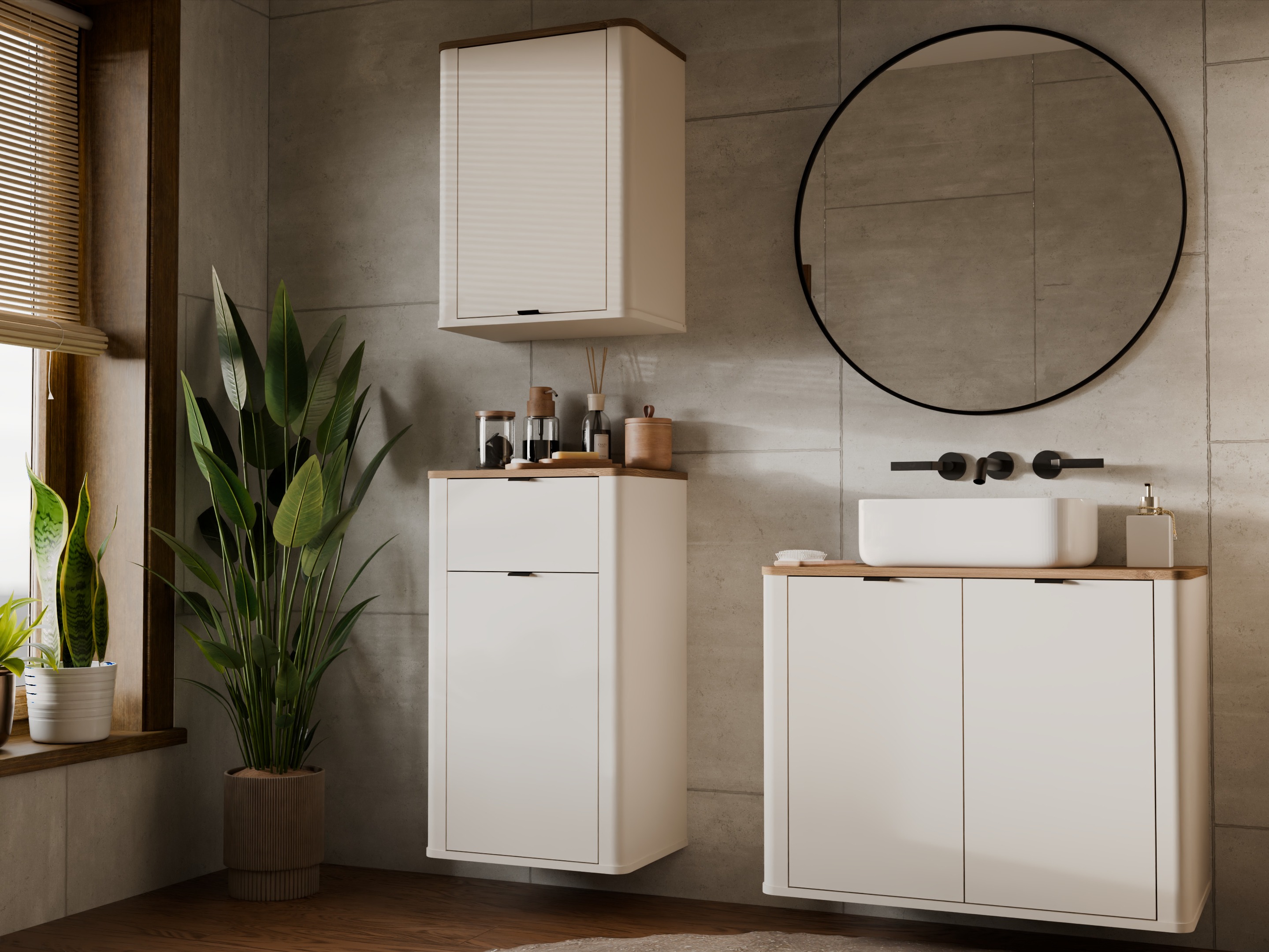 Wandhängeschrank für Badezimmer Soavie 110