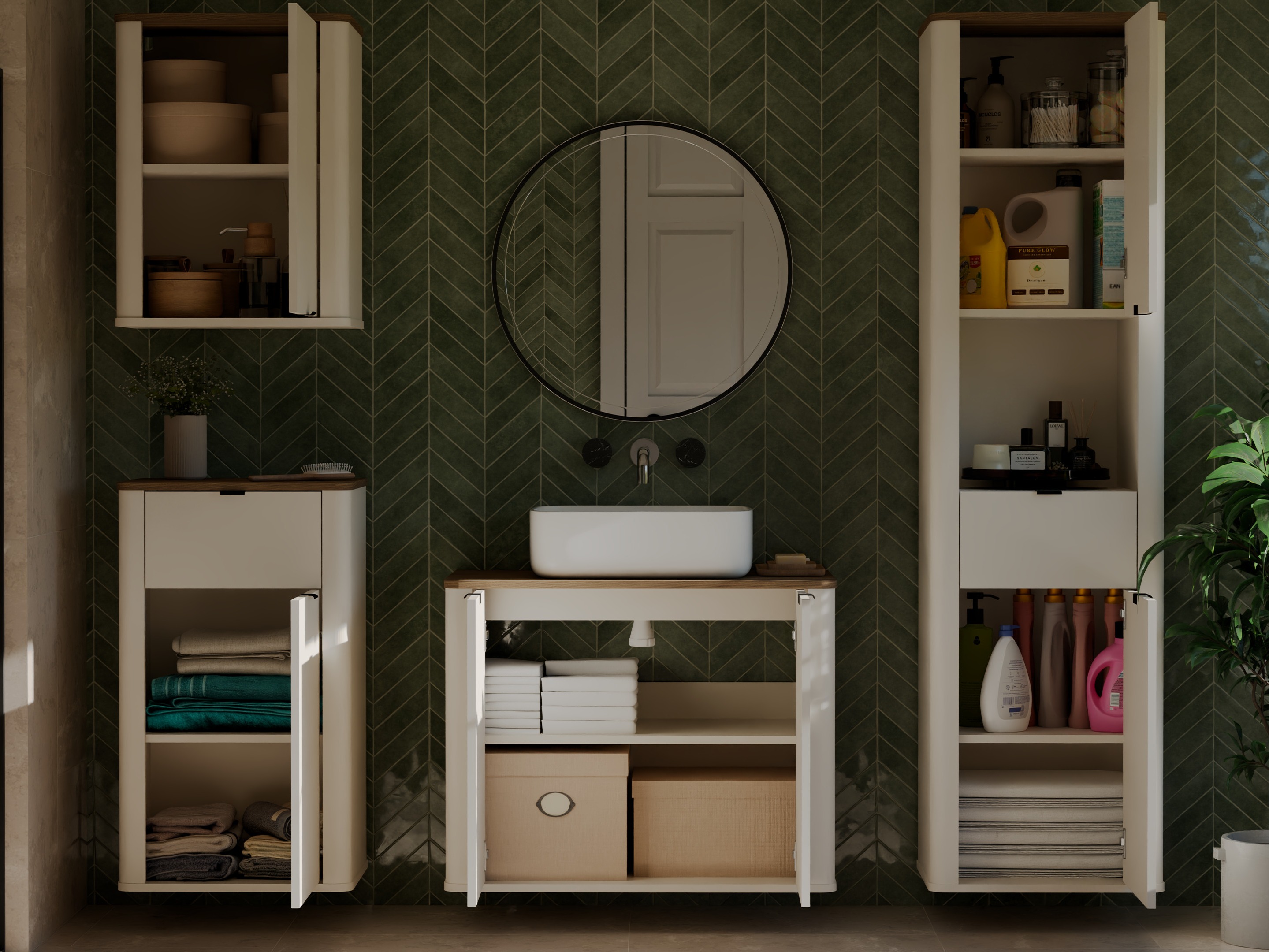 Badezimmer-Set Soavie 113