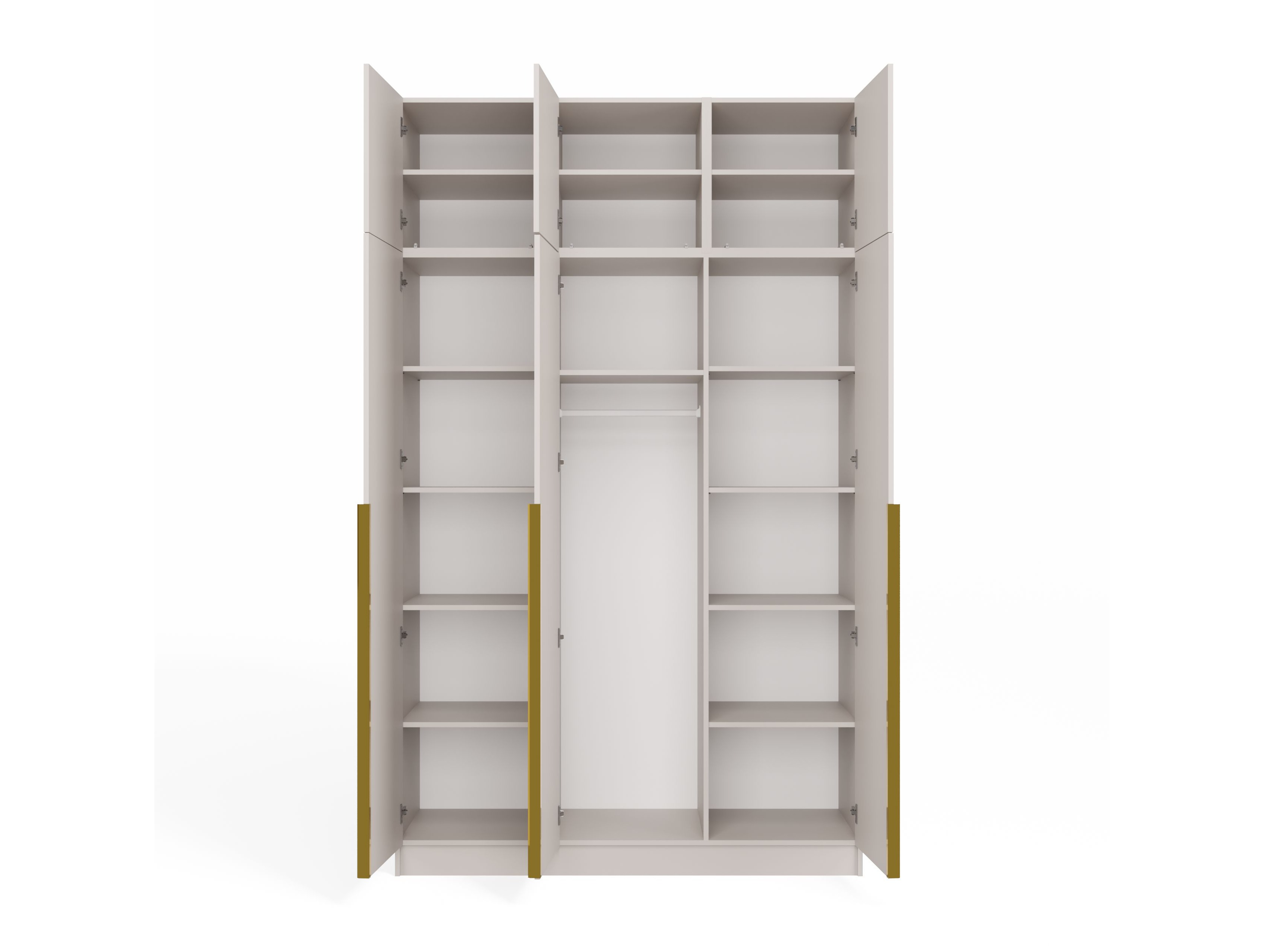 Kleiderschrank Mandeville 398 (Gold)