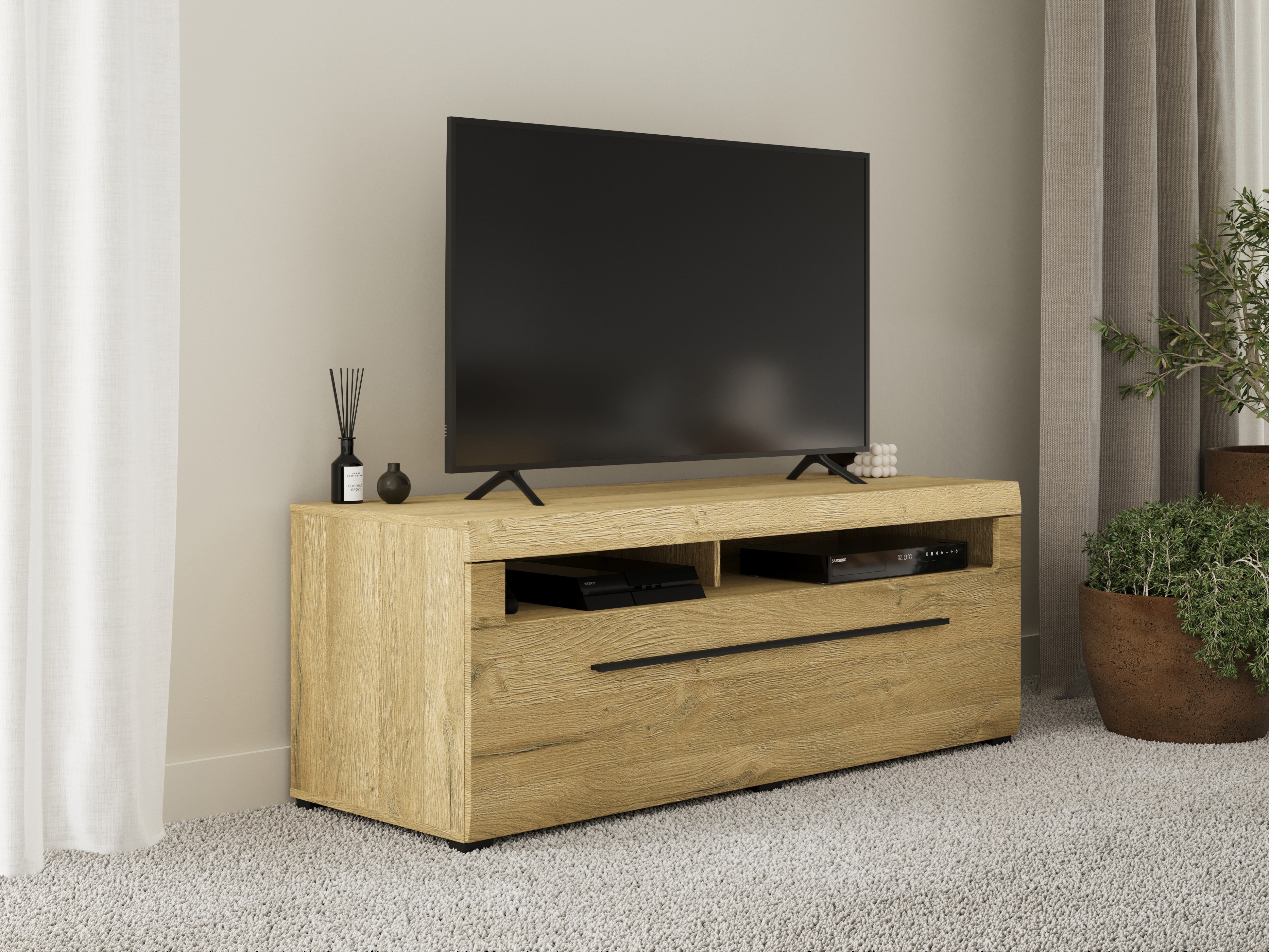 TV-Möbel Ophsalu 103 (Grandson-Eiche)