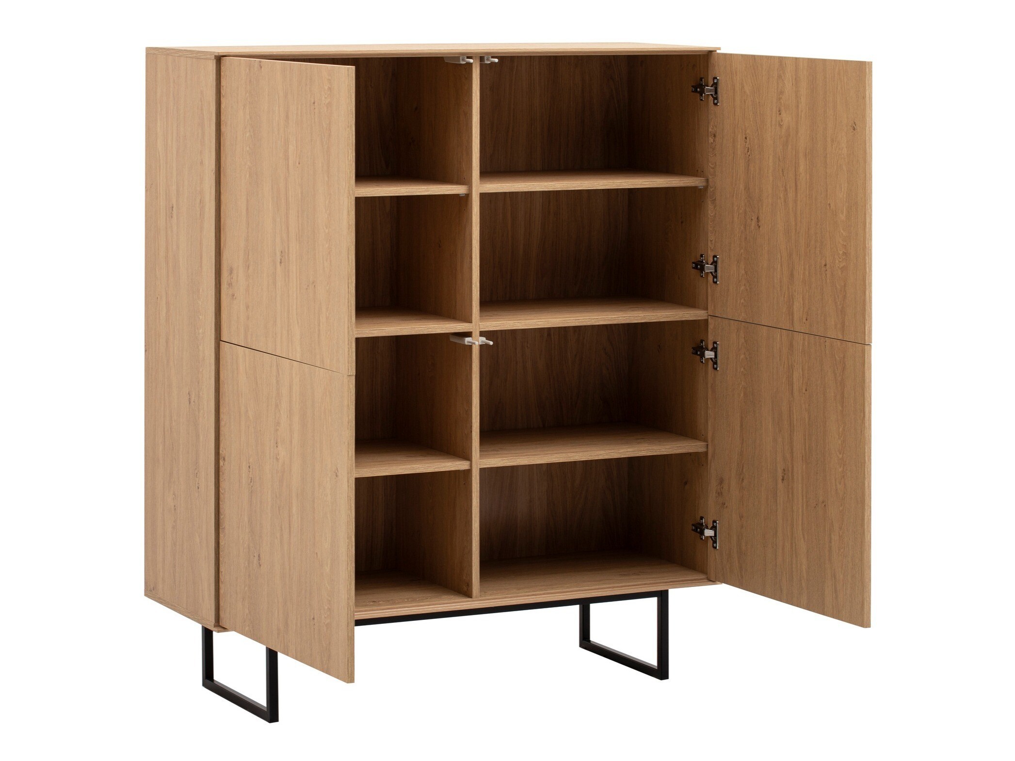 Wohnzimmer-Set Bentesa 124 (Eiche)