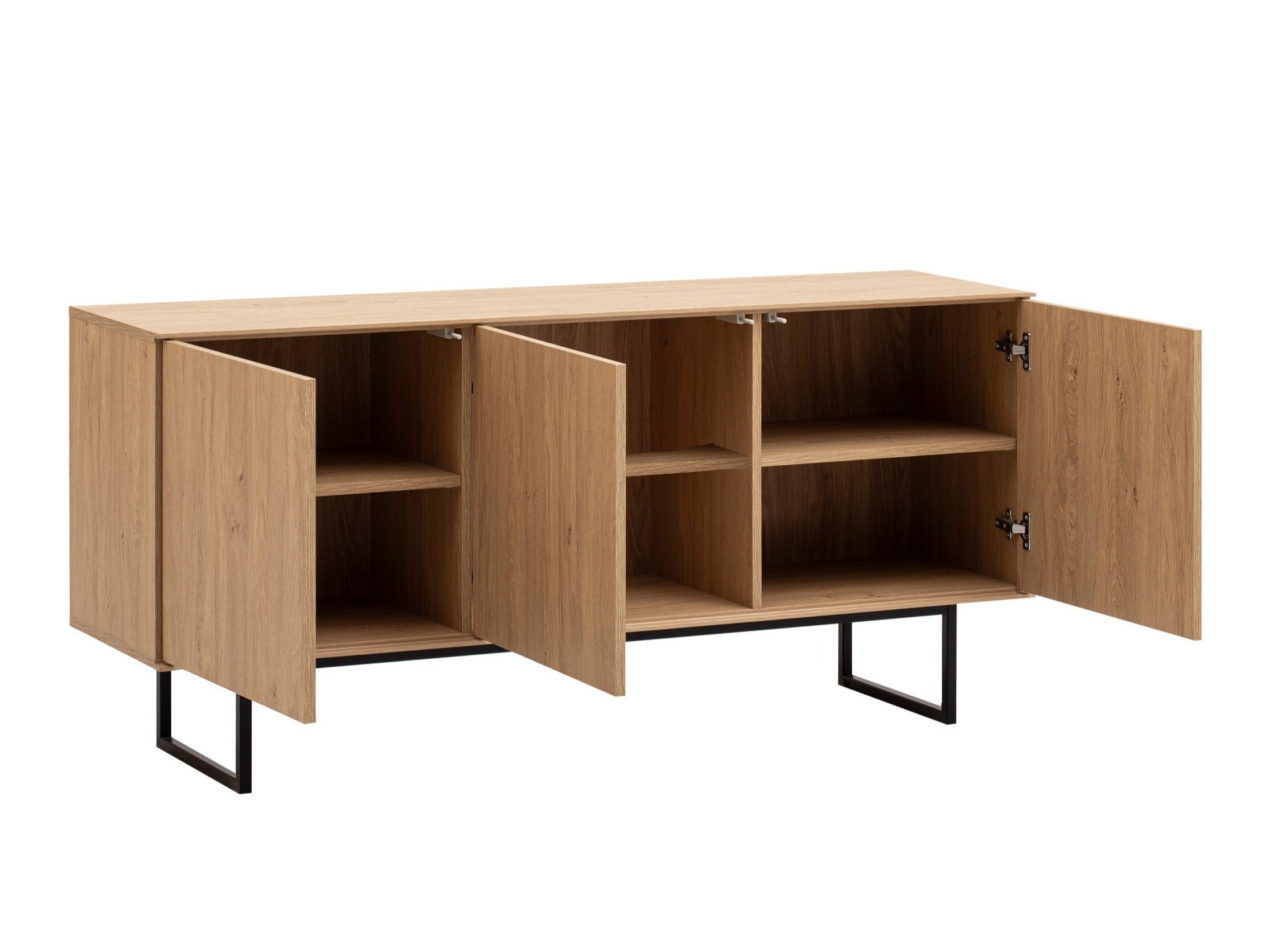 Wohnzimmer-Sets Bentesa 124 (Eichenholzoptik)