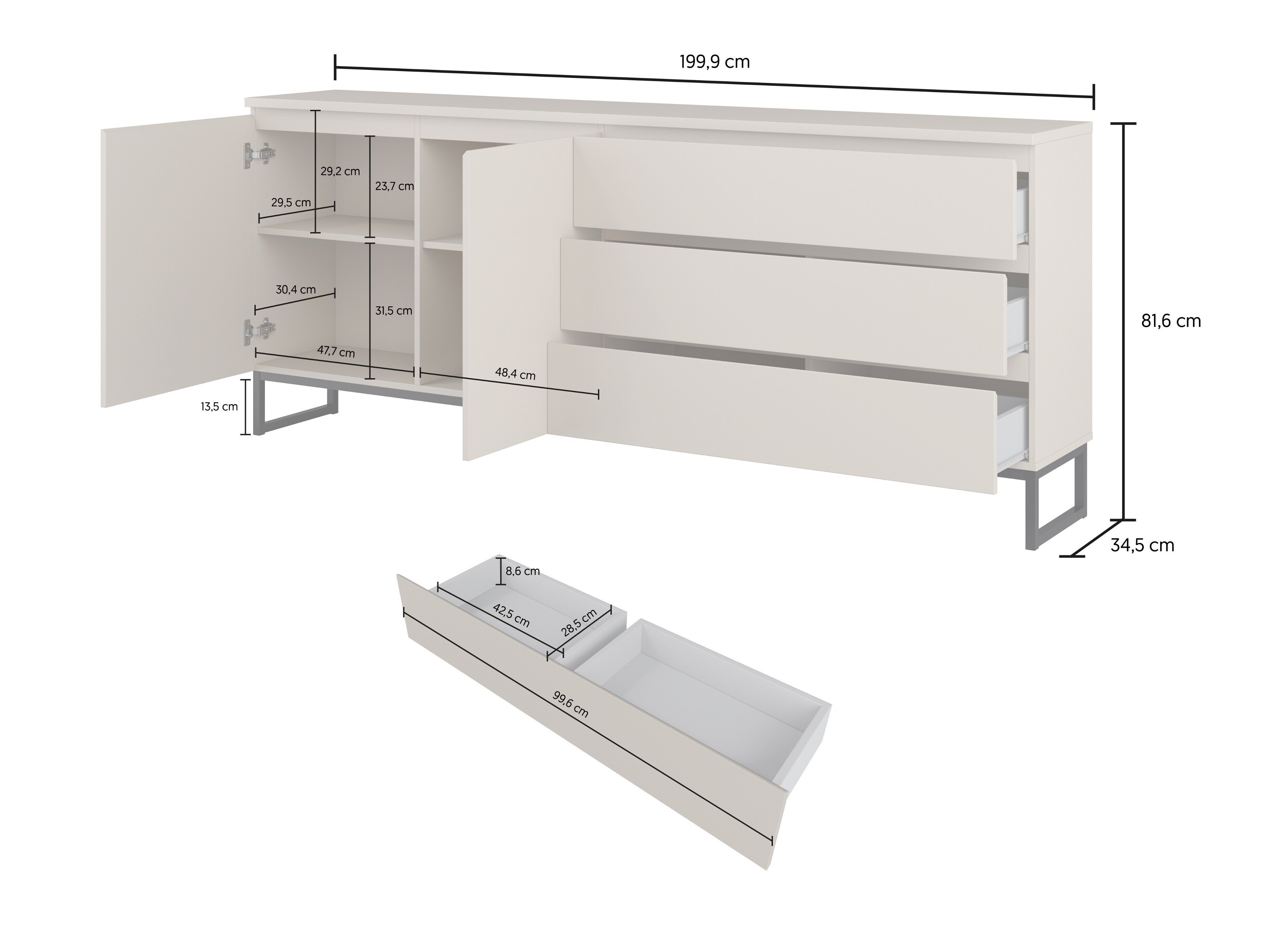 Wohnzimmer-Sets Velsora 107 (Kaschmir)