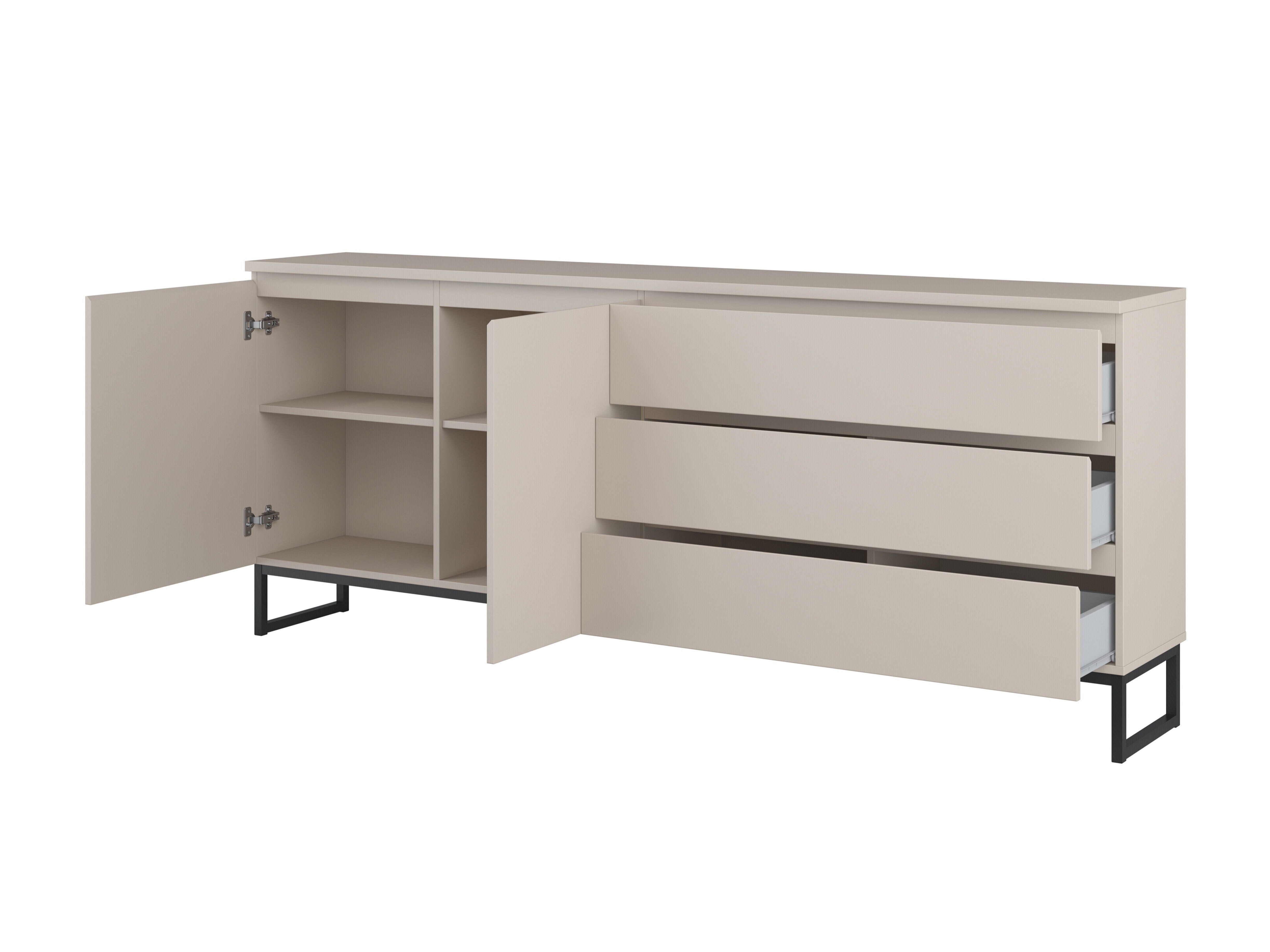 Wohnzimmer-Sets Velsora 107 (Kaschmir)
