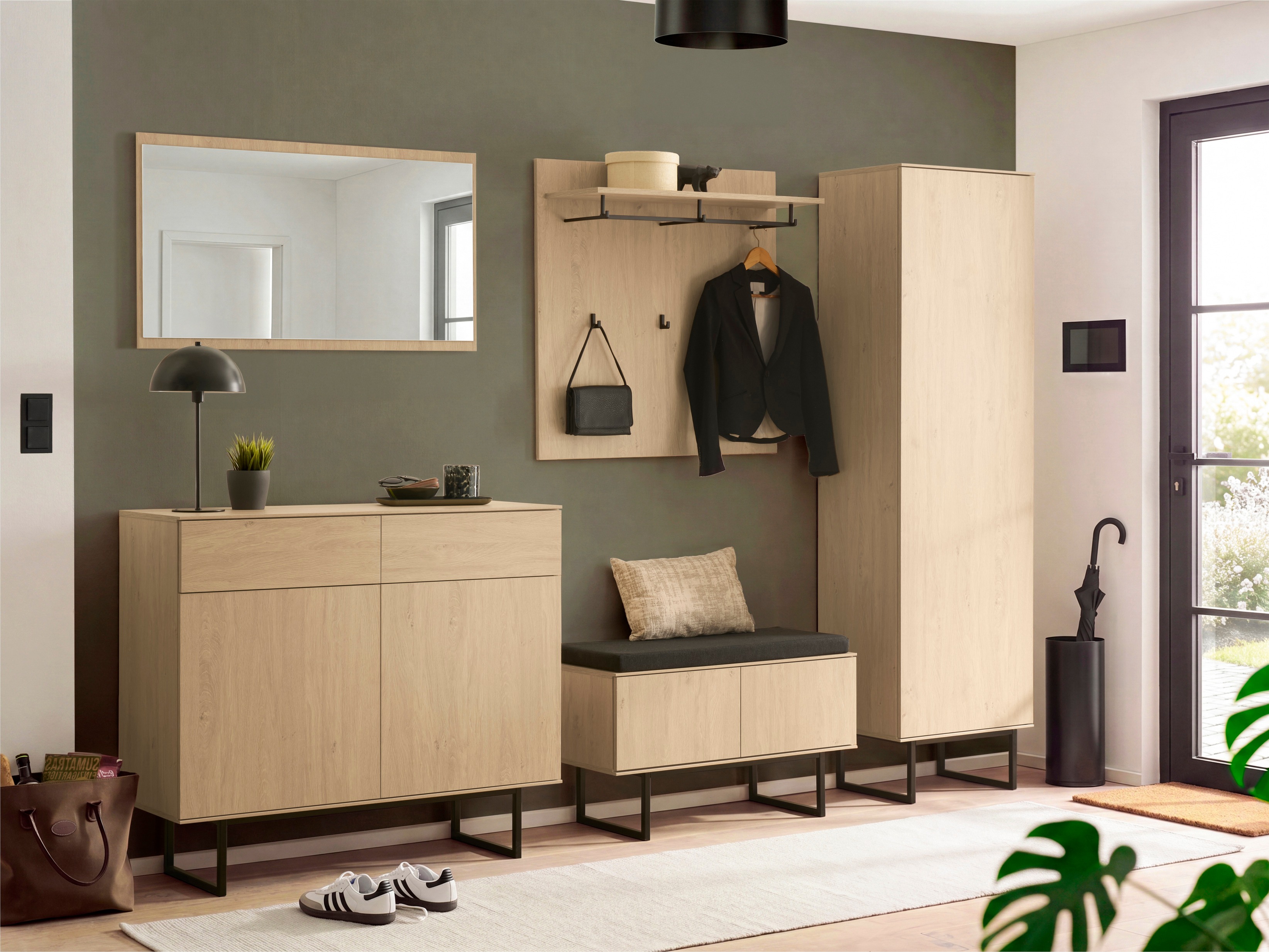 Kleiderschrank Bentesa 128
