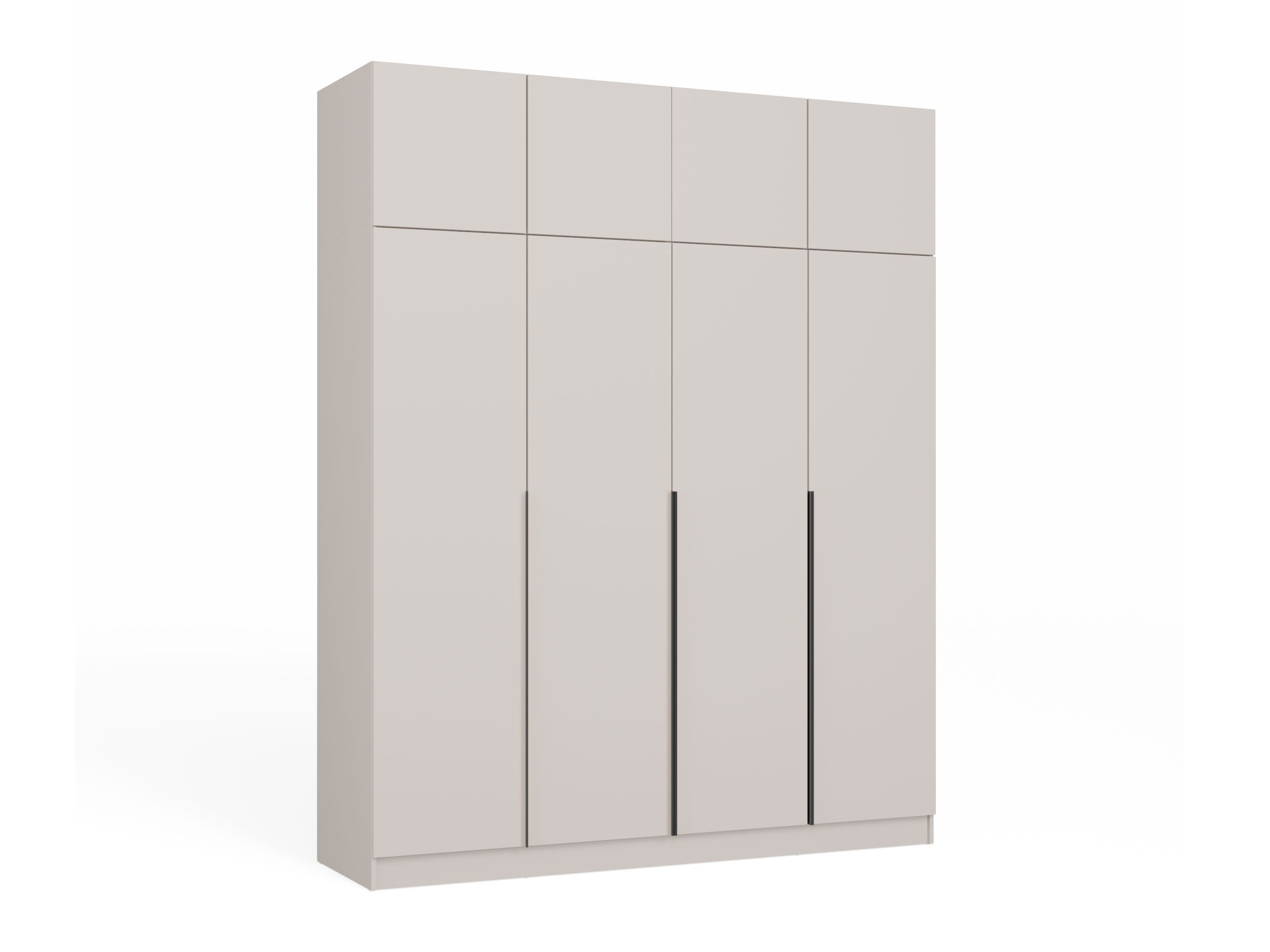 Kleiderschrank Mandeville 400 (Schwarz)