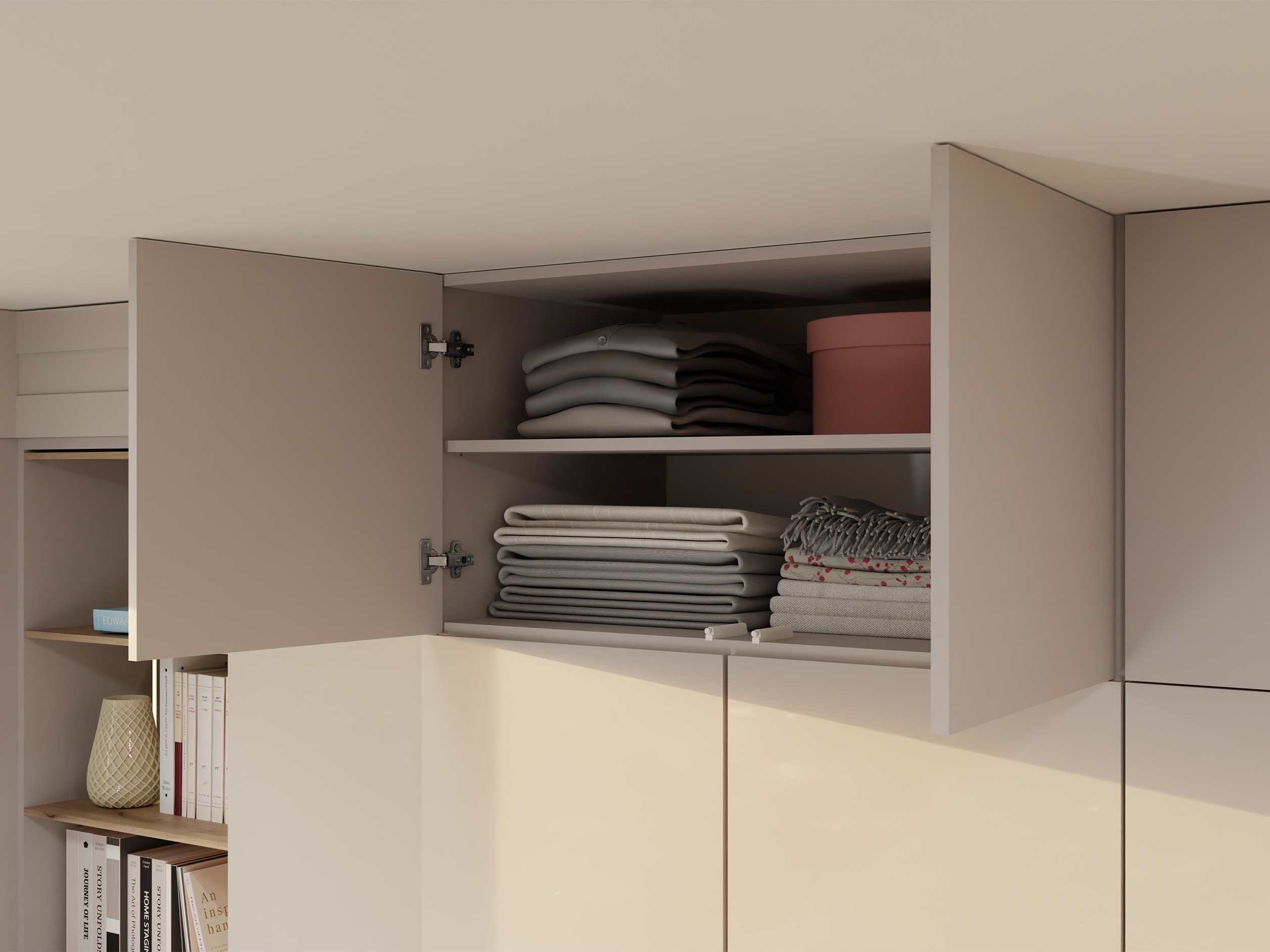 Kleiderschrank Mandeville 400 (Schwarz)