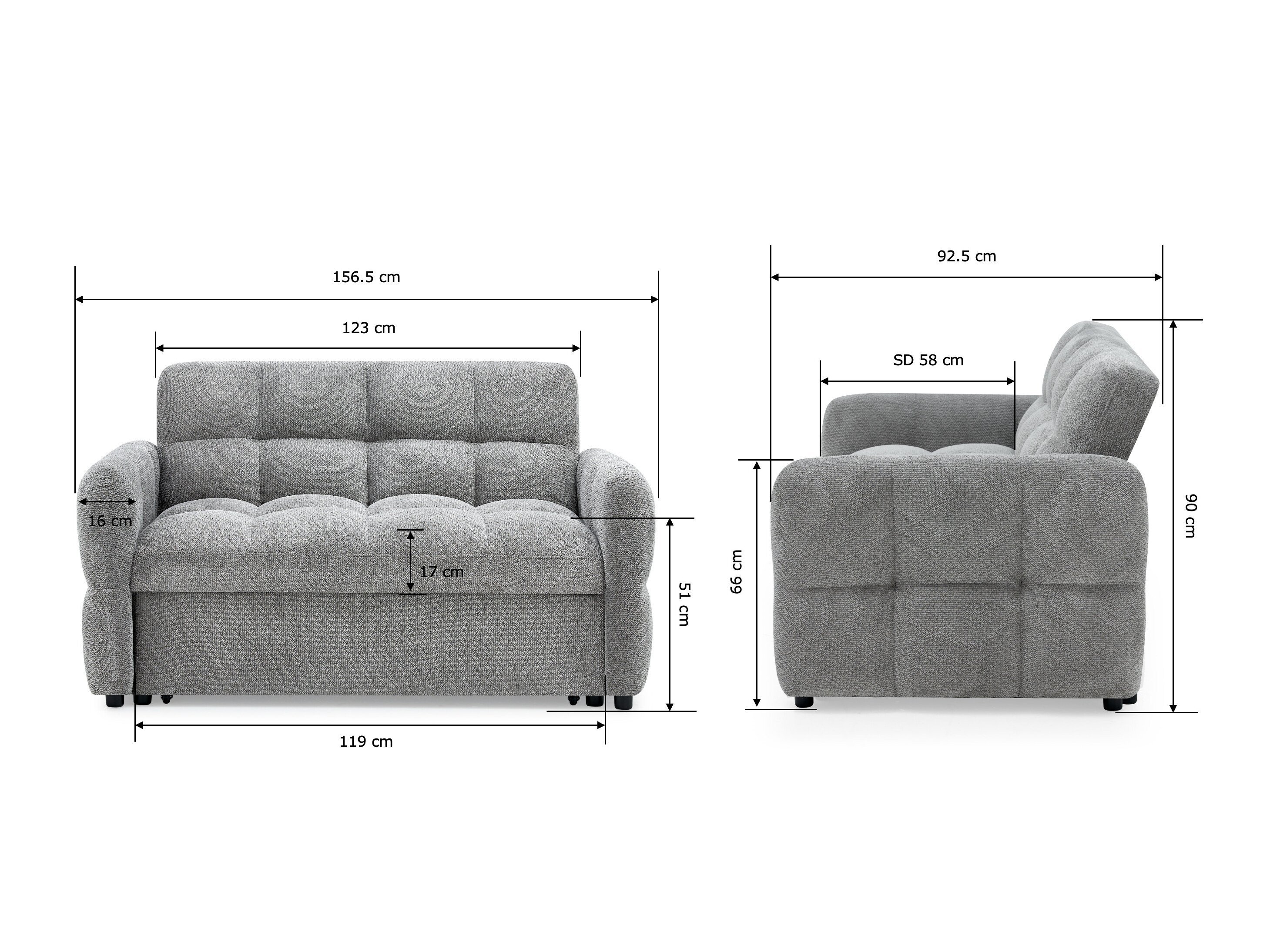 Schlafsofa Comfivo Moditas (Egon 48)