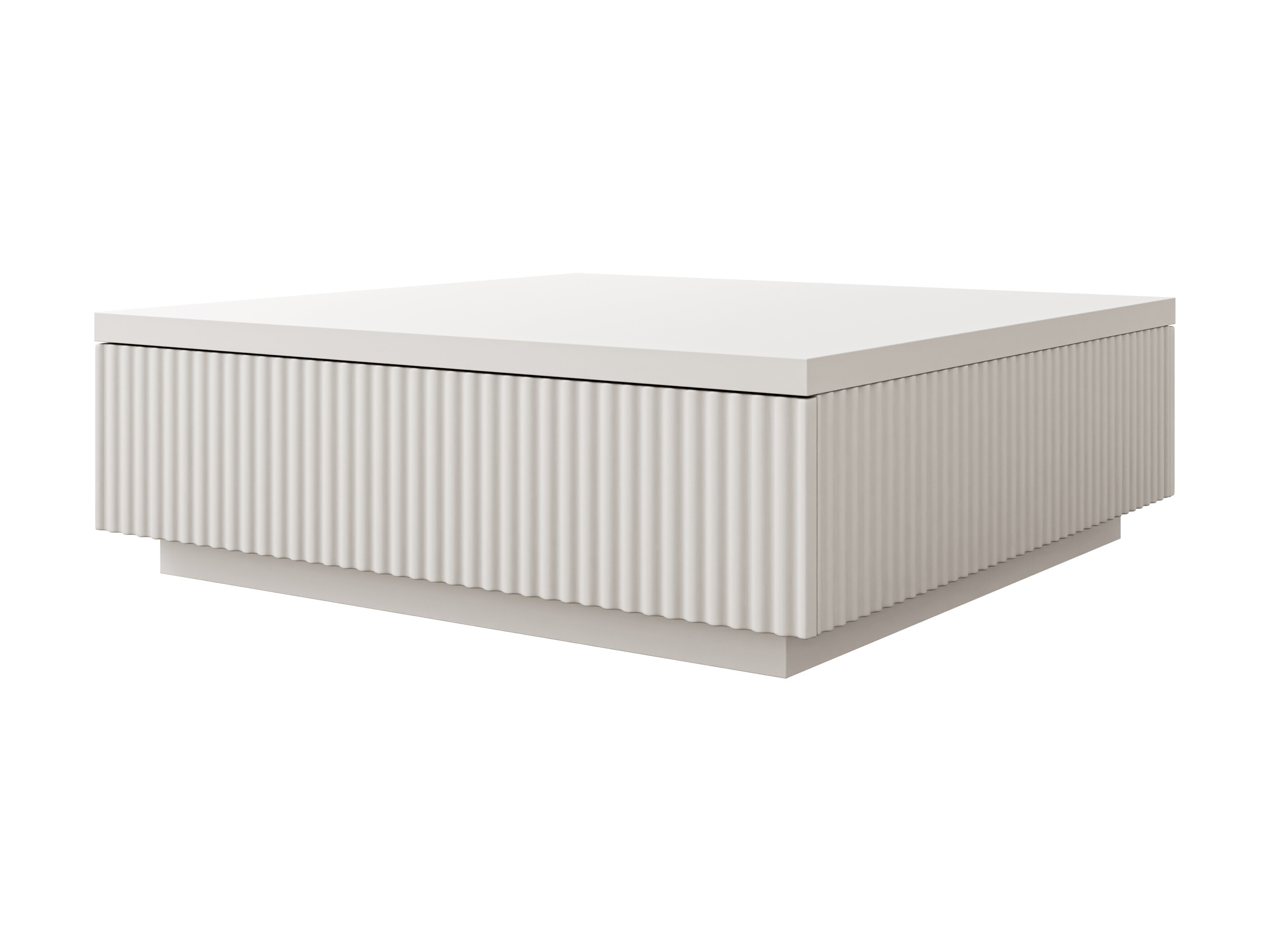 Couchtisch Comfivo Ulmal (Weiss)