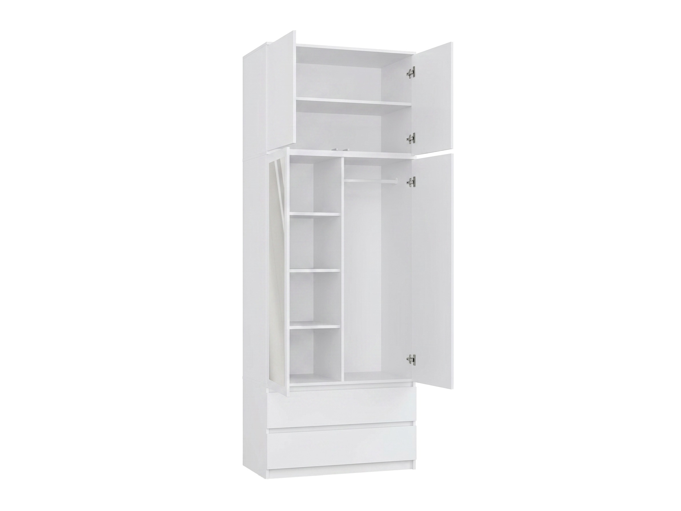 Kleiderschrank Elbvelu 137 (Weiss)