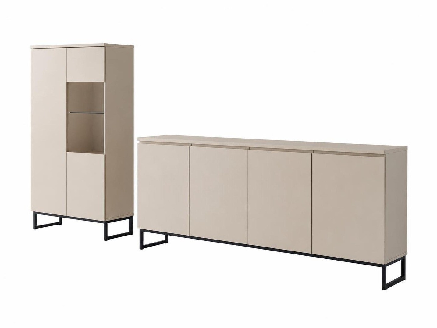 Wohnzimmer-Set Velsora 108 (Kaschmir)