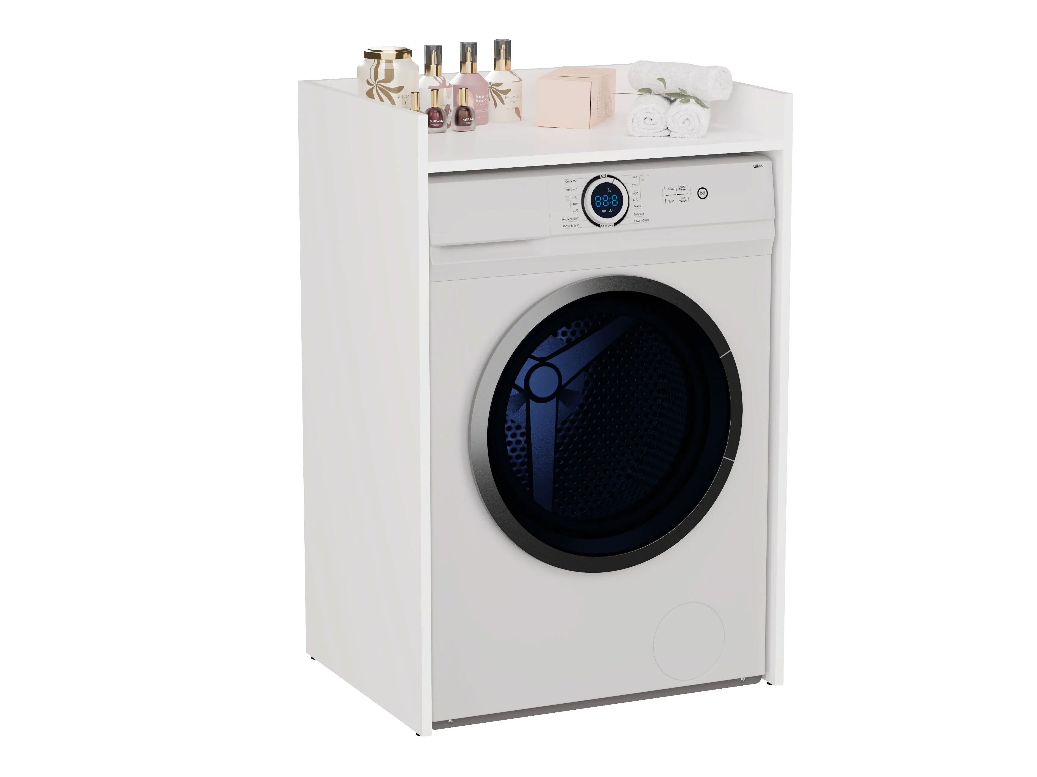Badezimmer-Regal Balelbo 102 (Weiss)