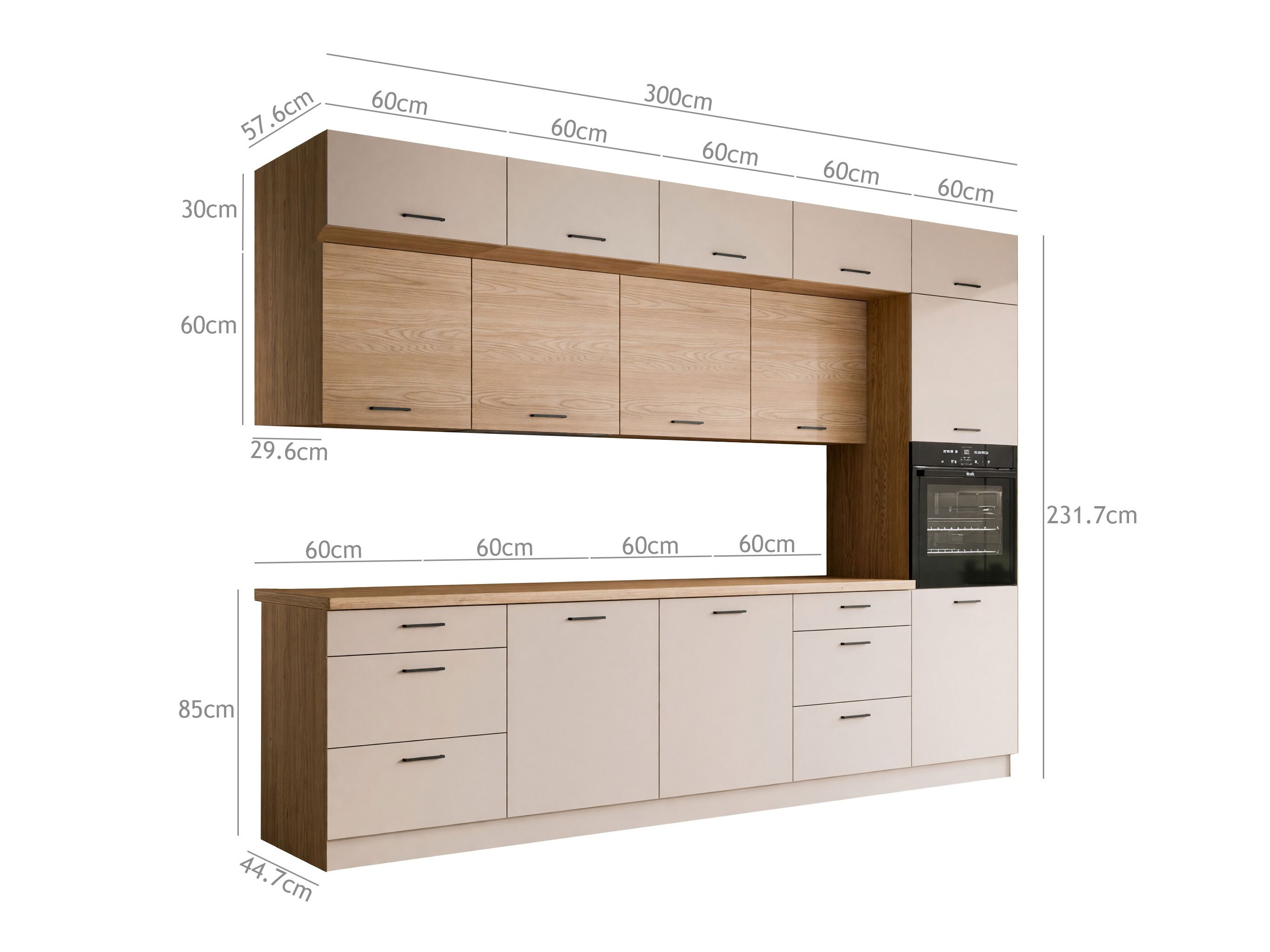 Modulares Küchenset Ati Torro 141