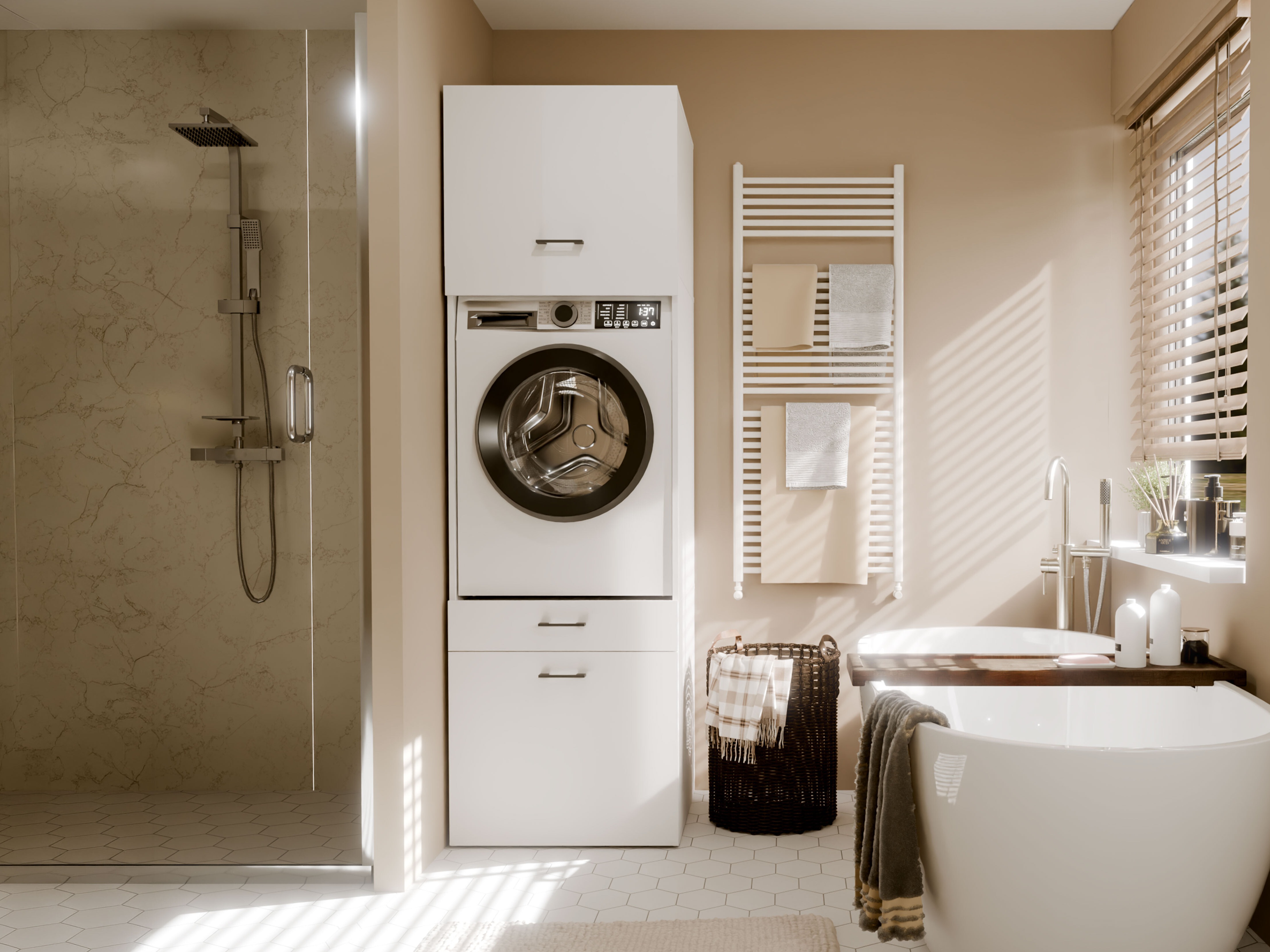 Badezimmer-Regal Balelbo 116