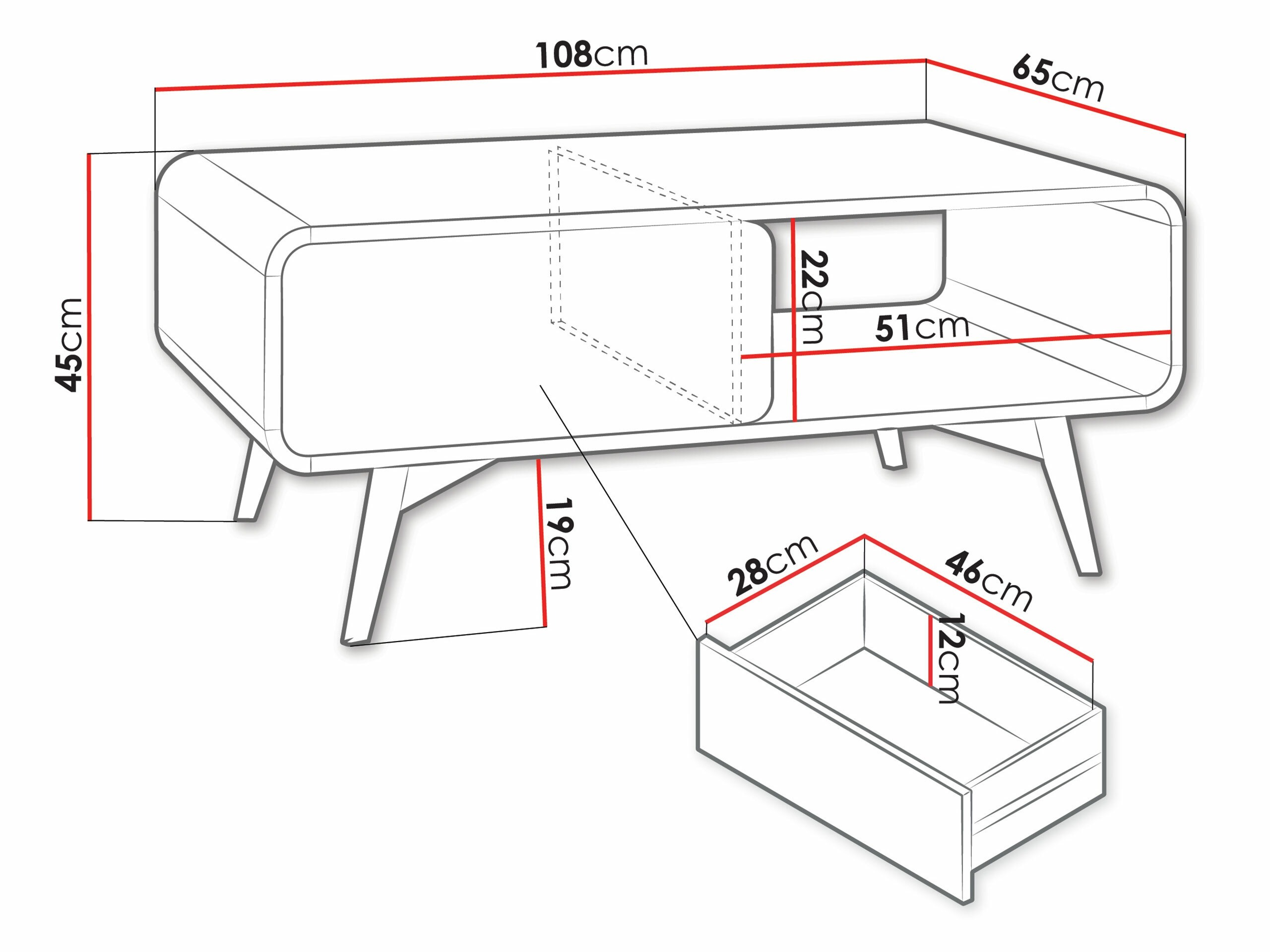Couchtisch SD3385