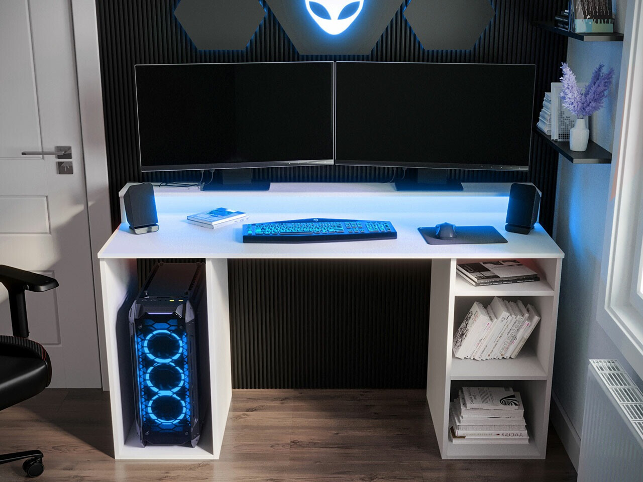 Gaming-Schreibtisch SD3407
