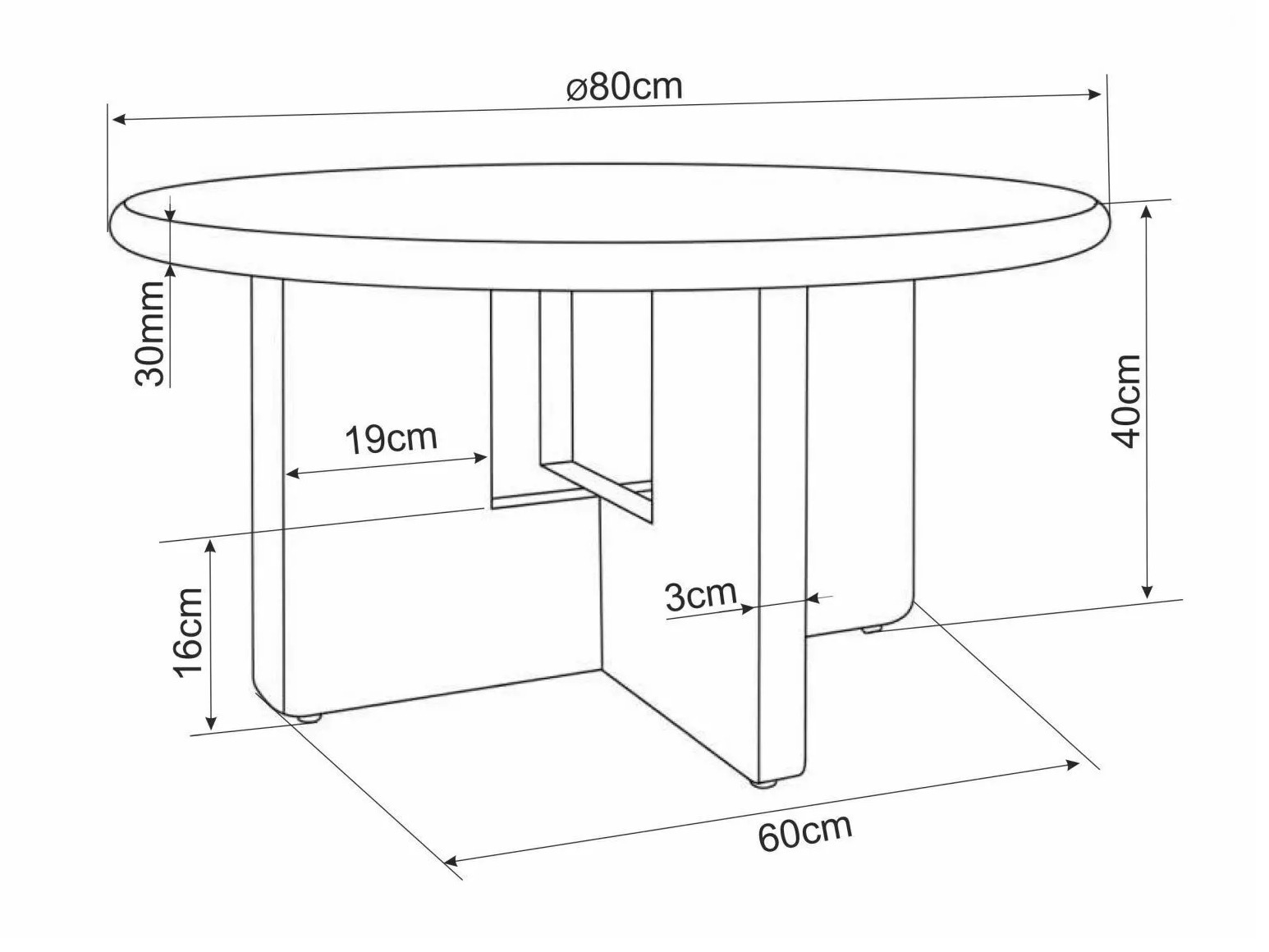 Couchtisch Detroit 1055