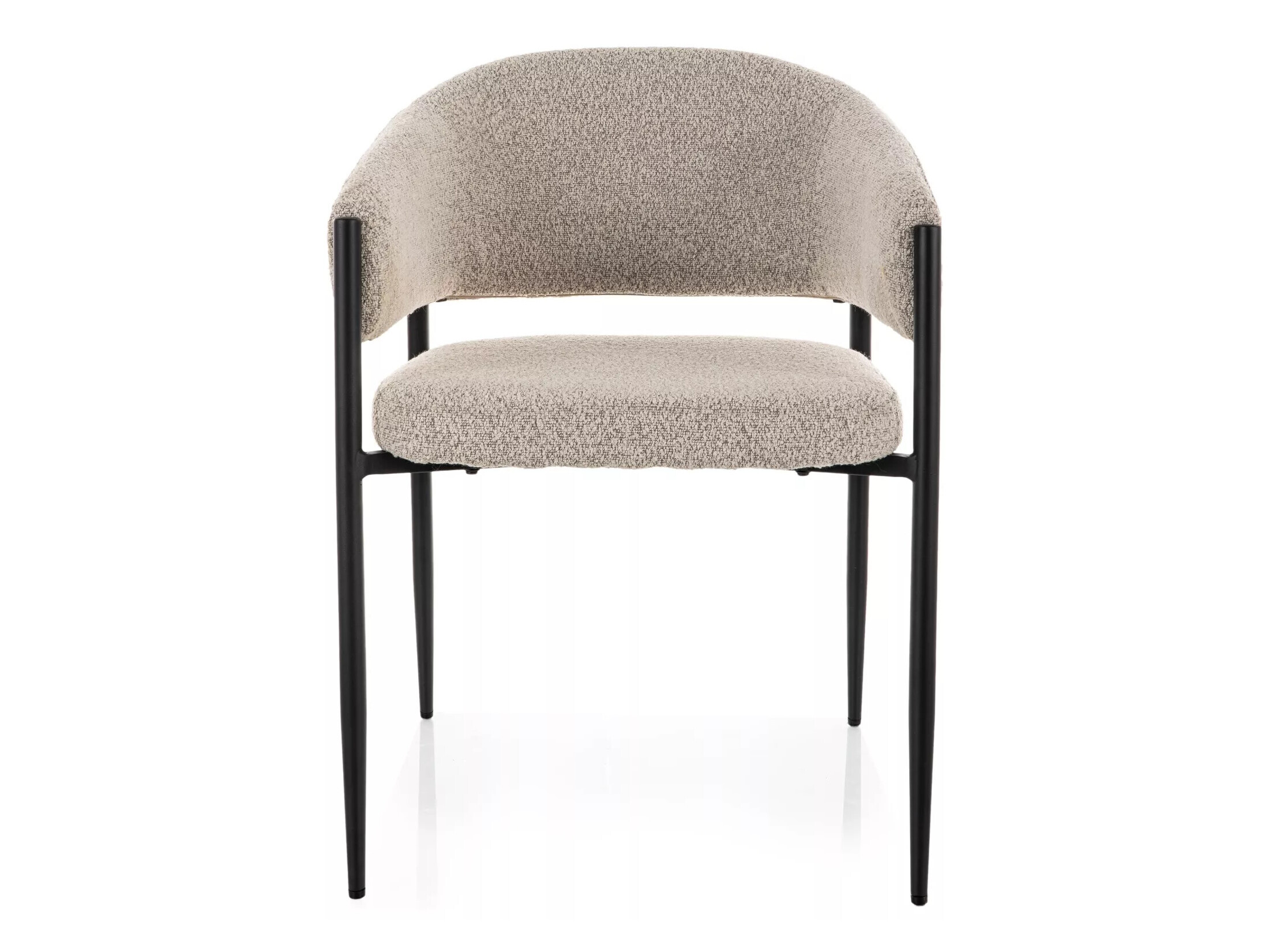 Stuhl Detroit 1053 (Beige + Matt Schwarz)