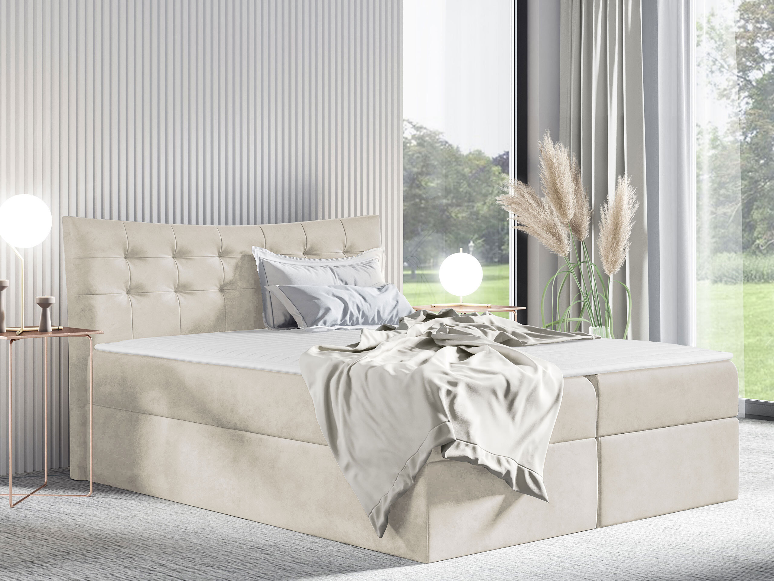 Boxspringbett Insula (Paros 01)