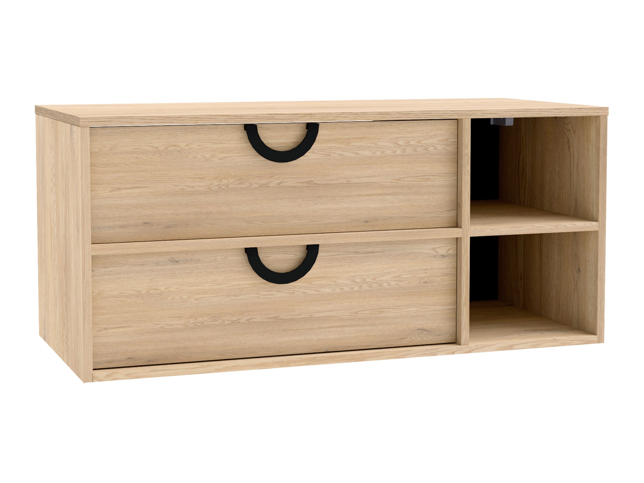 Hängeschrank für Waschbecken Sodalis (Eichenholzoptik)