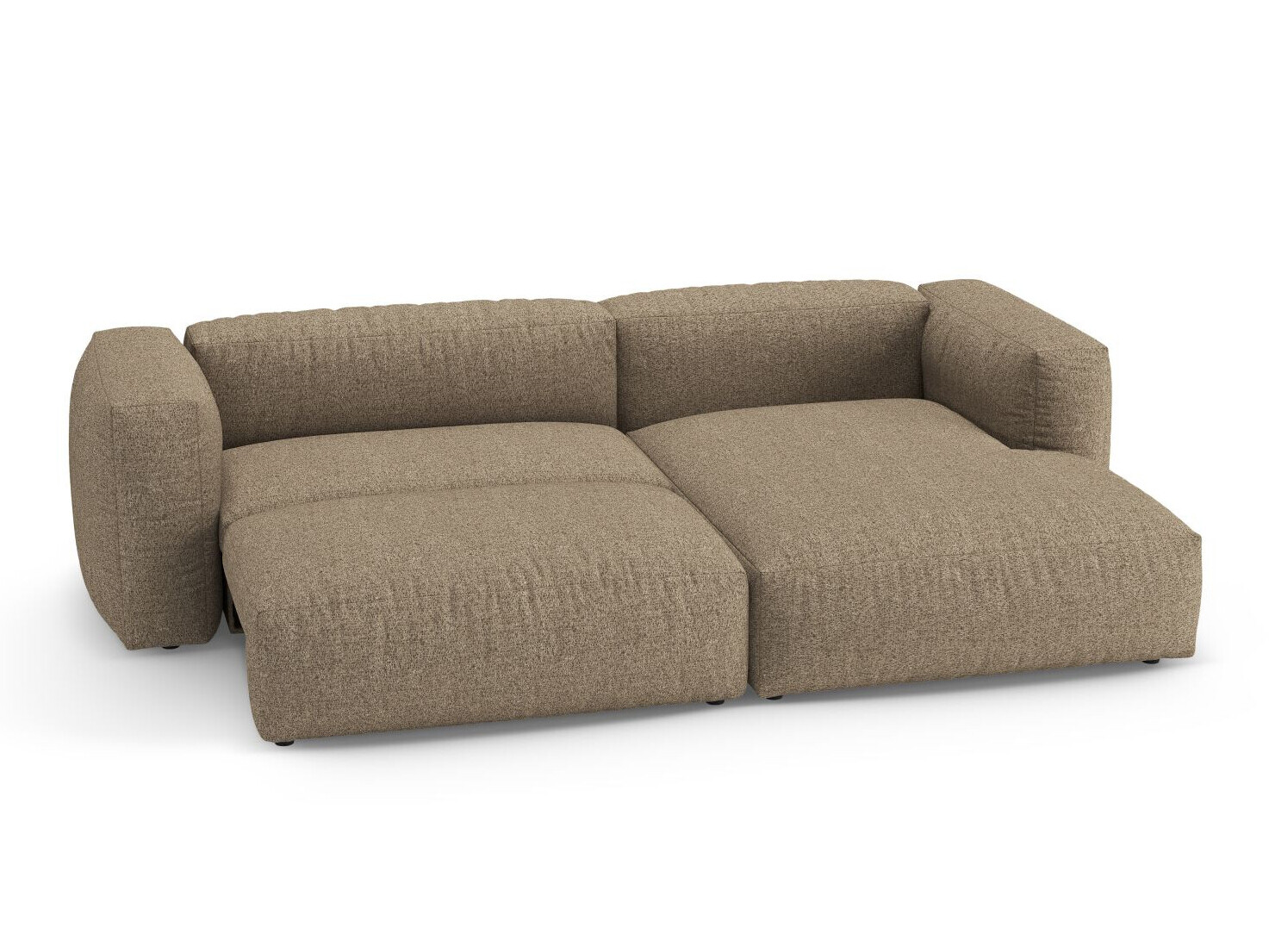Ecksofa Sorcoro 136 (Monet Cappucinicht)