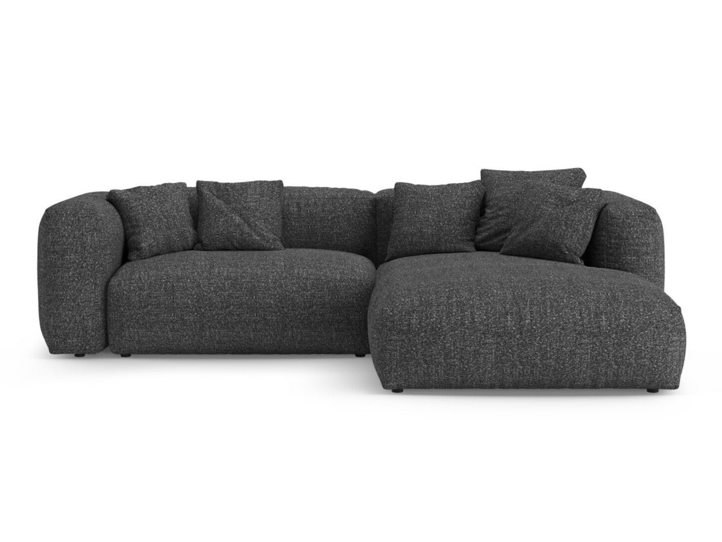 Ecksofa Sorcoro 136 (Monet Anthracite)