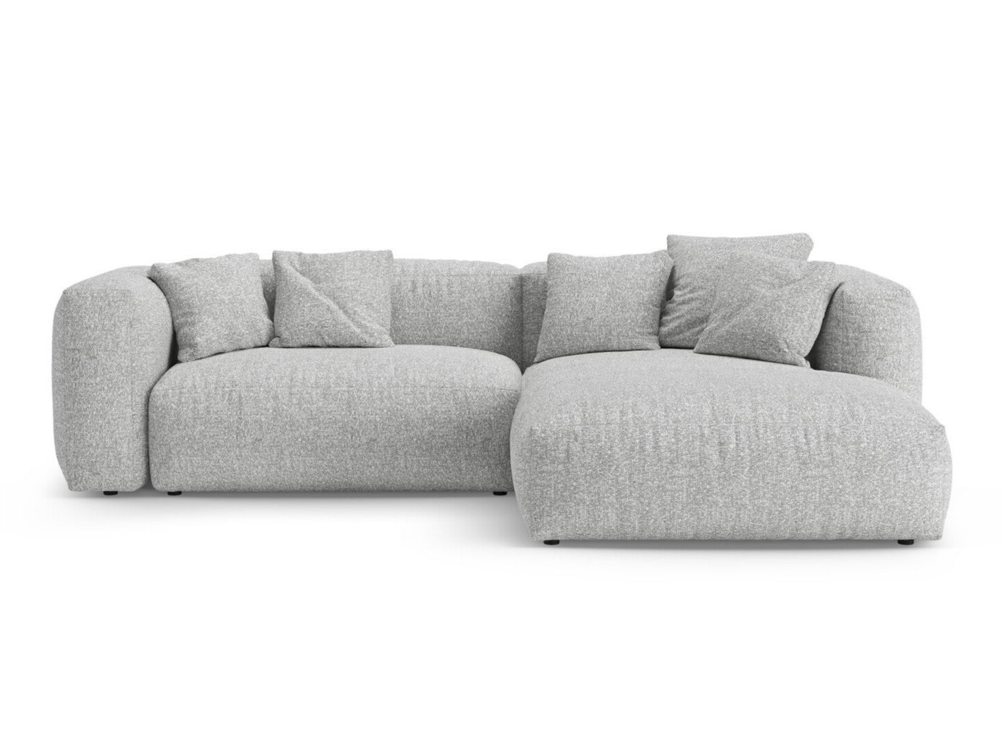 Ecksofa Sorcoro 136 (Monet Silver)