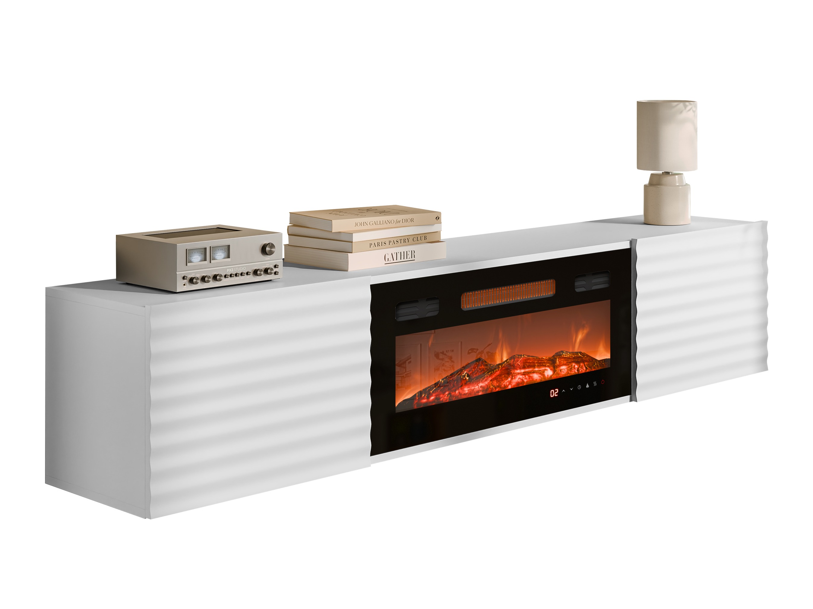TV-Möbel Charlotte 206 (Weiss)