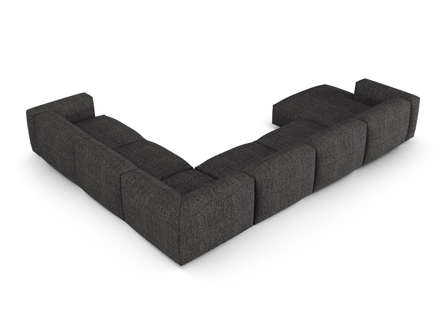 Modulares Ecksofa Sorcoro 133 (Monet Anthracite)