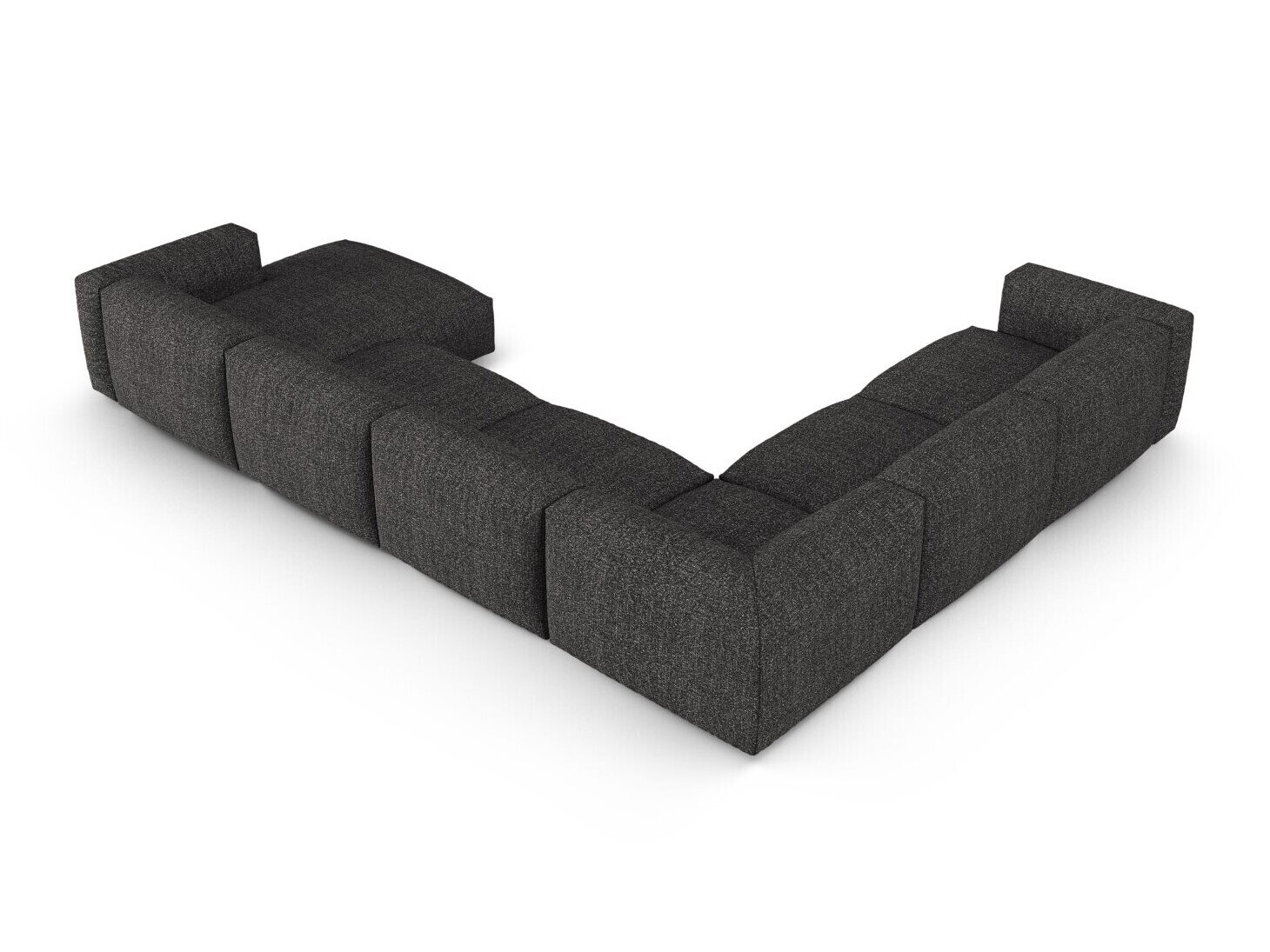 Modulares Ecksofa Sorcoro 133 (Monet Anthracite)