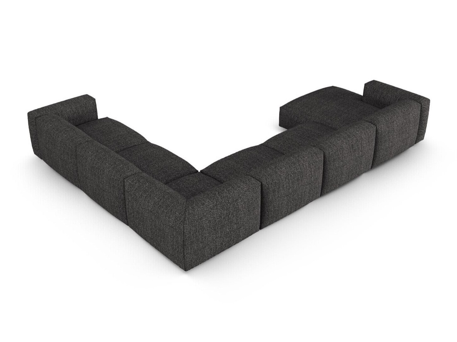 Modulares Ecksofa Sorcoro 133 (Monet Anthracite)