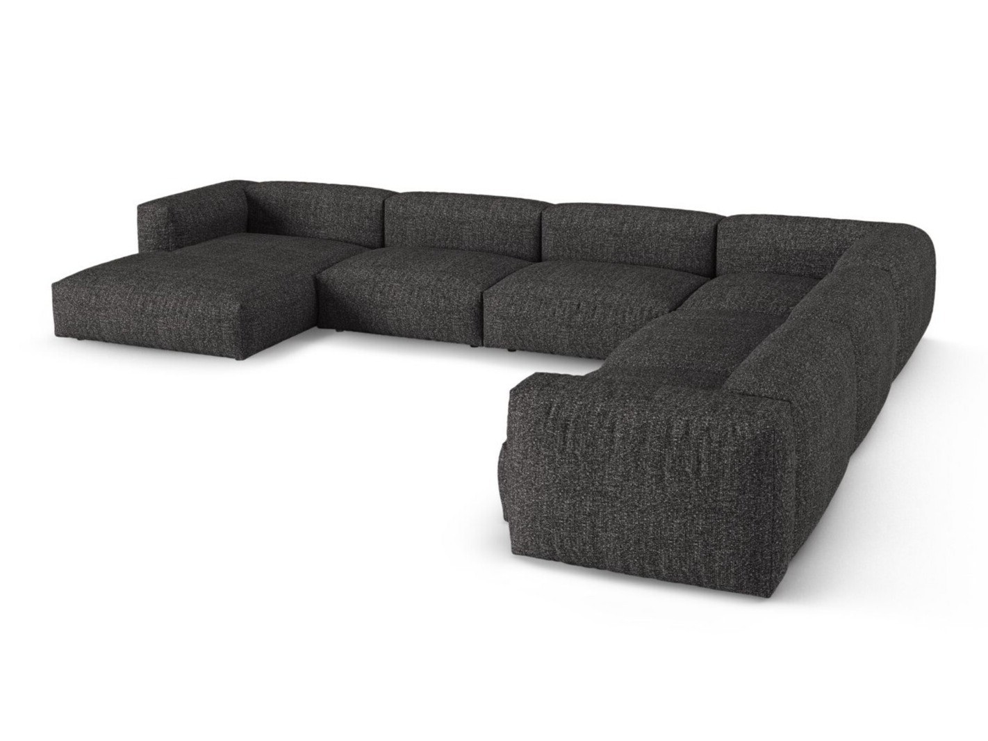 Modulares Ecksofa Sorcoro 133 (Monet Anthracite)